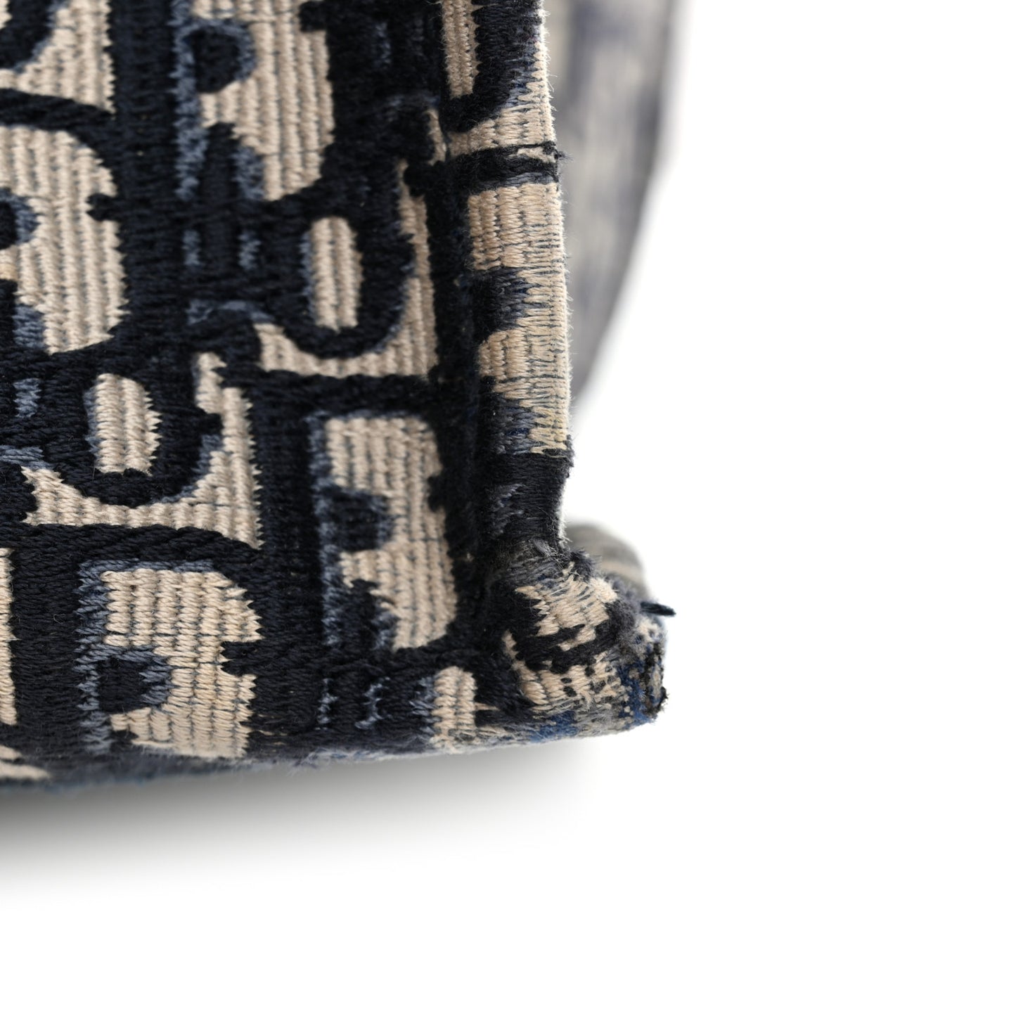 Oblique Medium Book Tote Blue Multicolor