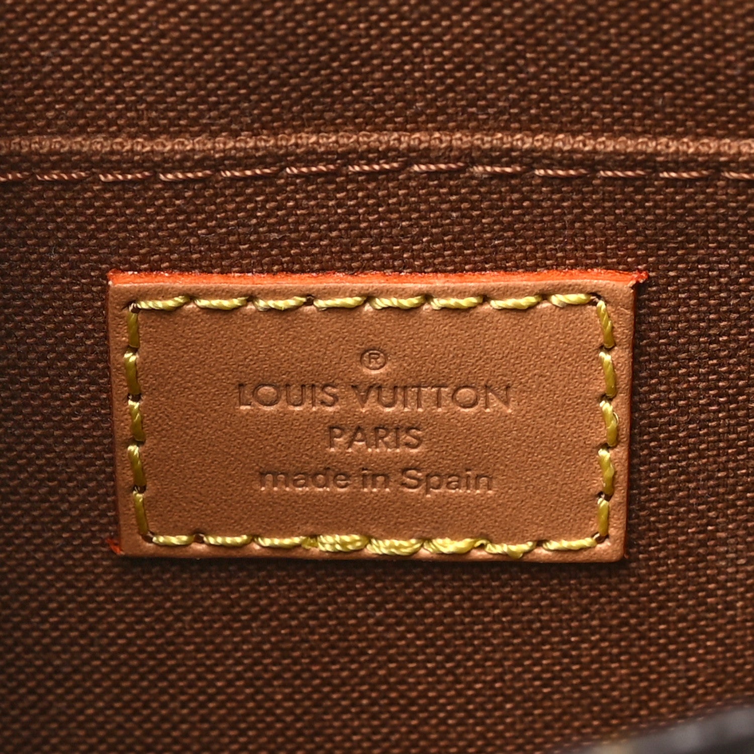 Louis Vuitton Monogram Petit Sac Plat 6 of 9