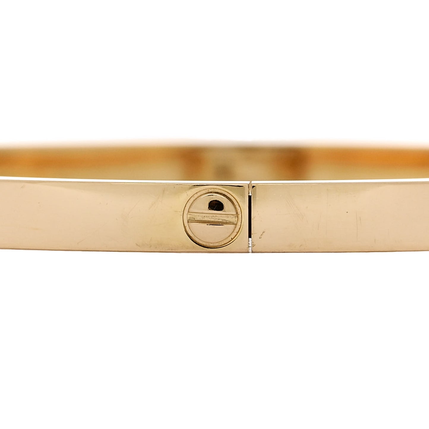 18K Yellow Gold Small LOVE Bracelet 16