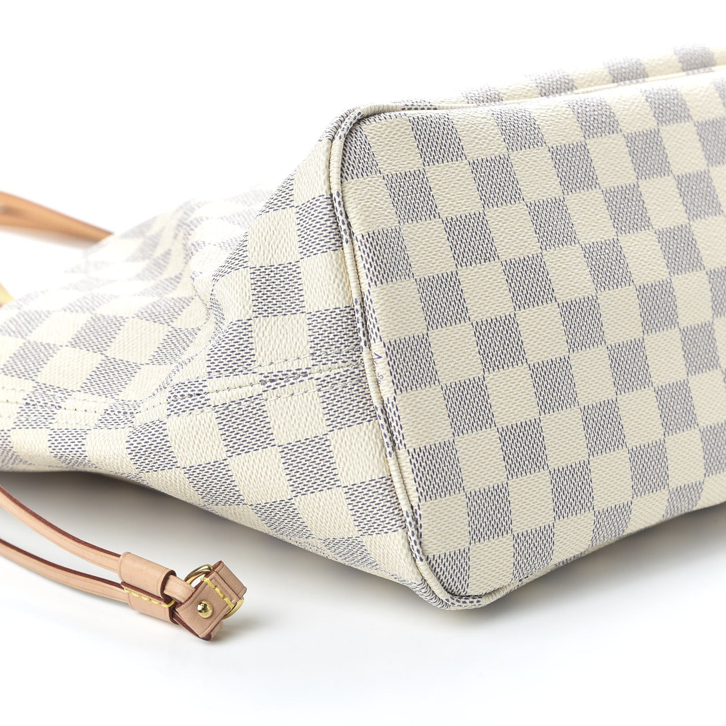 Damier Azur Neo Neverfull MM Rose Ballerine
