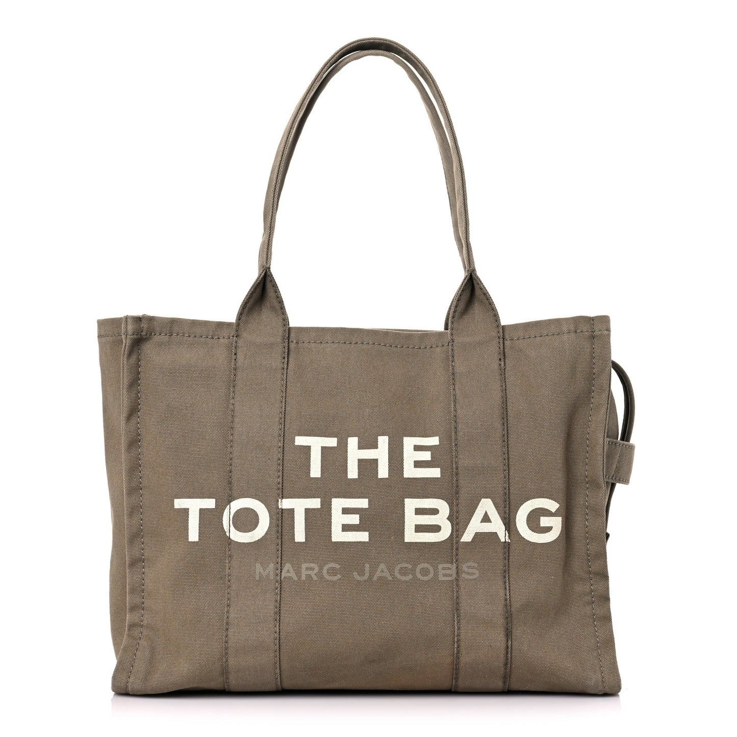 Canvas Large Summer Tote Bag Slate Green