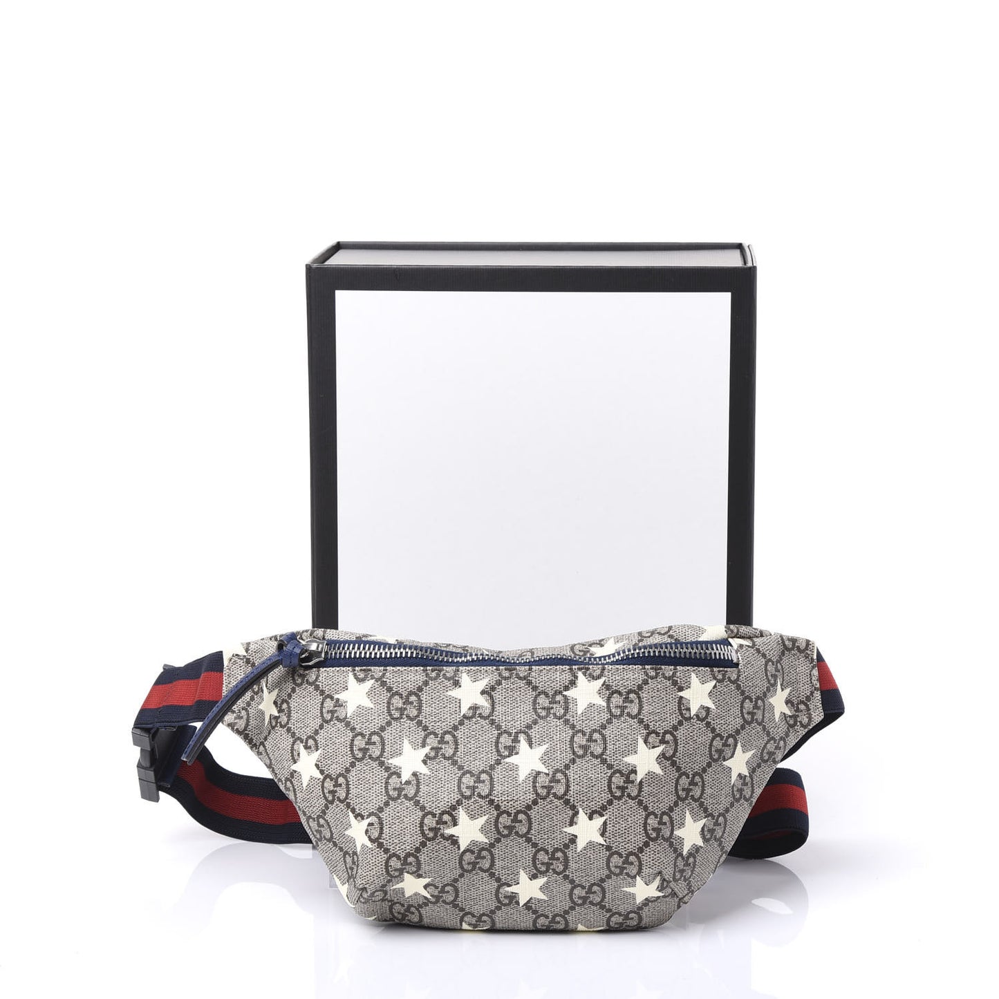 GG Supreme Monogram Stars Childrens Belt Bag
