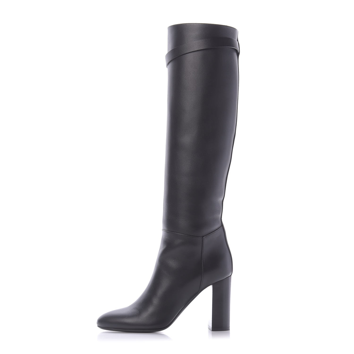 Hermes Heritage Calfskin Story Boots 37 Black 637507 – FASHIONPHILE
