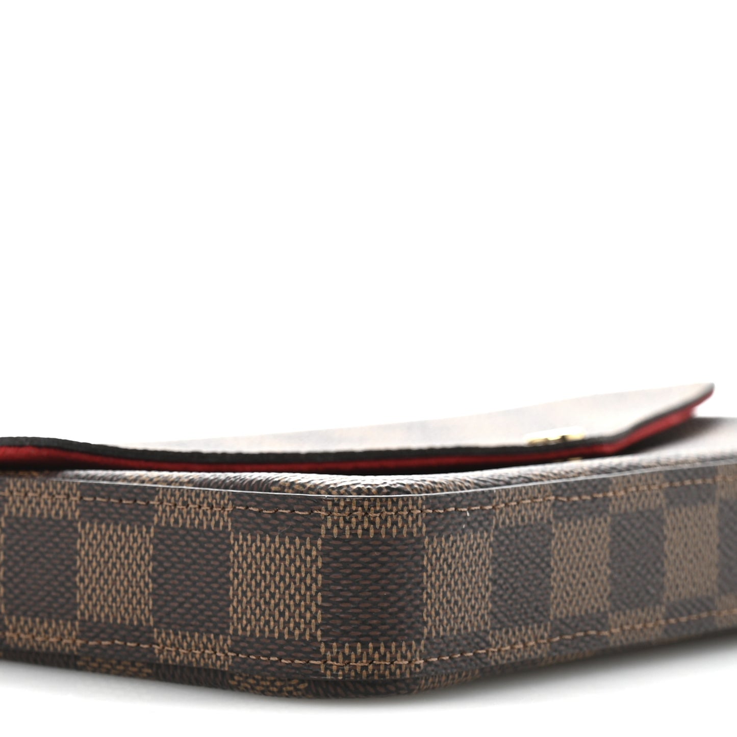 Damier Ebene Pochette Felicie Chain Wallet