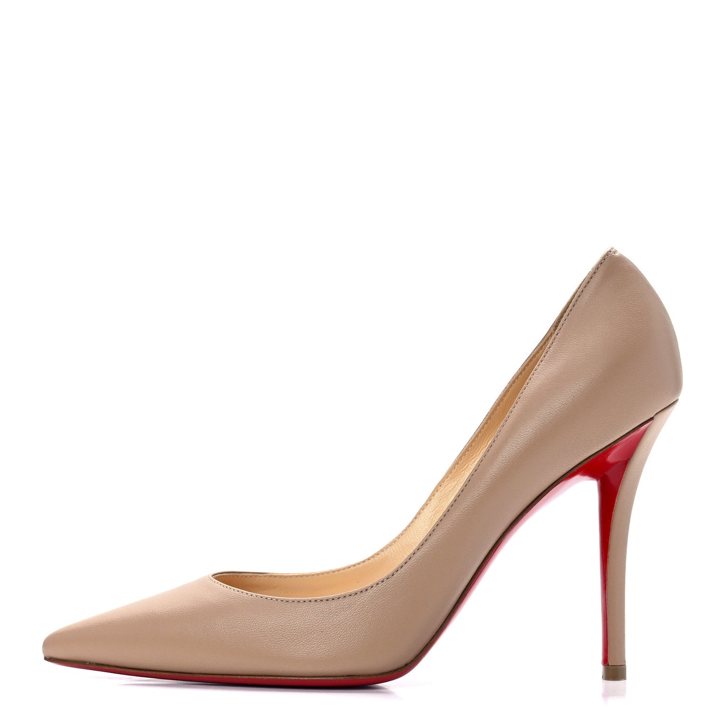 Nappa Apostrophy 100 Pumps 38 Nude