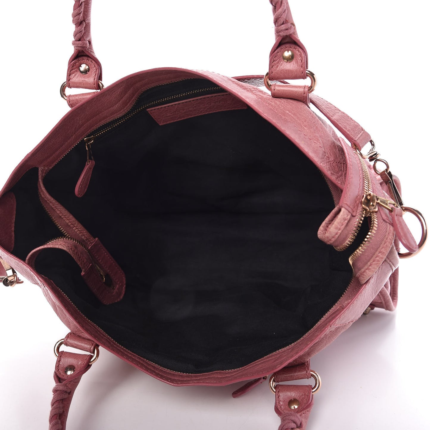 Agneau Giant 12 Rose Gold Hardware City Rose Bruyere