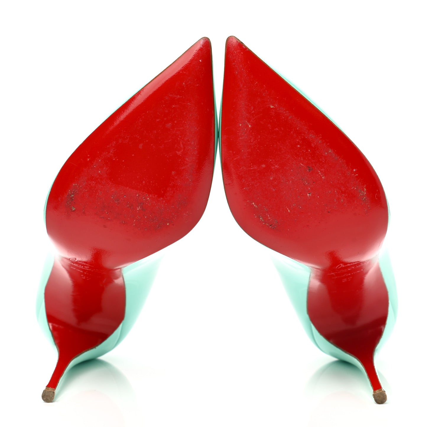 Patent Pigalle Follies 100 Pumps 37 Opaline