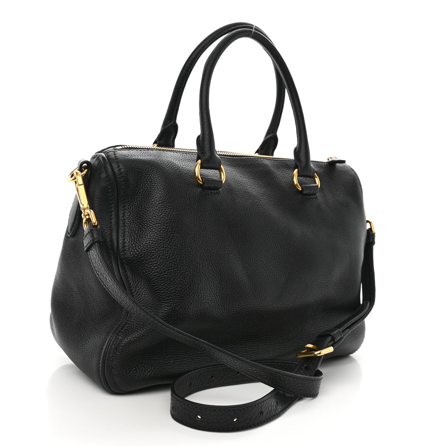 Vitello Phenix Bauletto Black