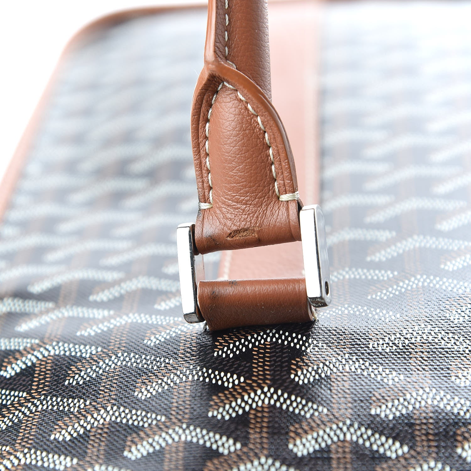 Goyard Goyardine Bourgogne Black Gold 10 of 10
