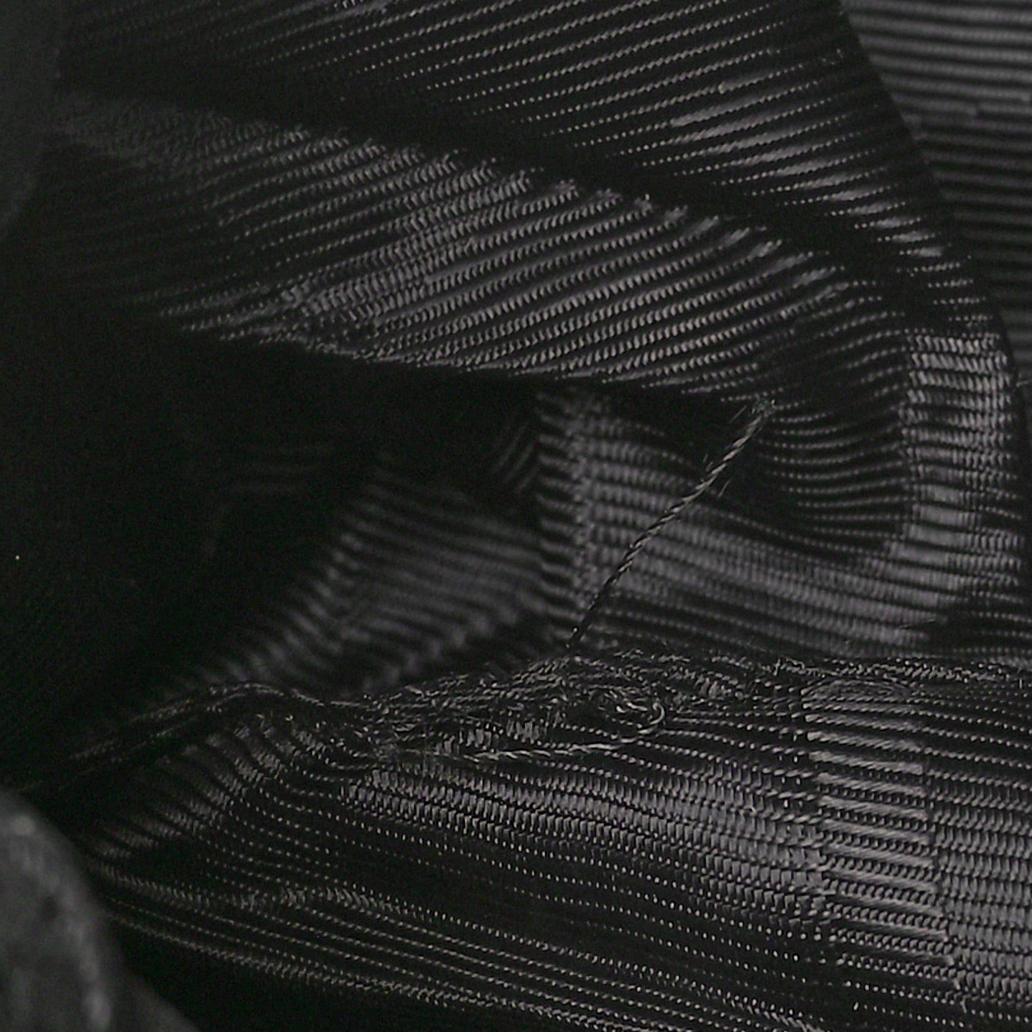 Grainy Calfskin House Check Margaret Bag Black