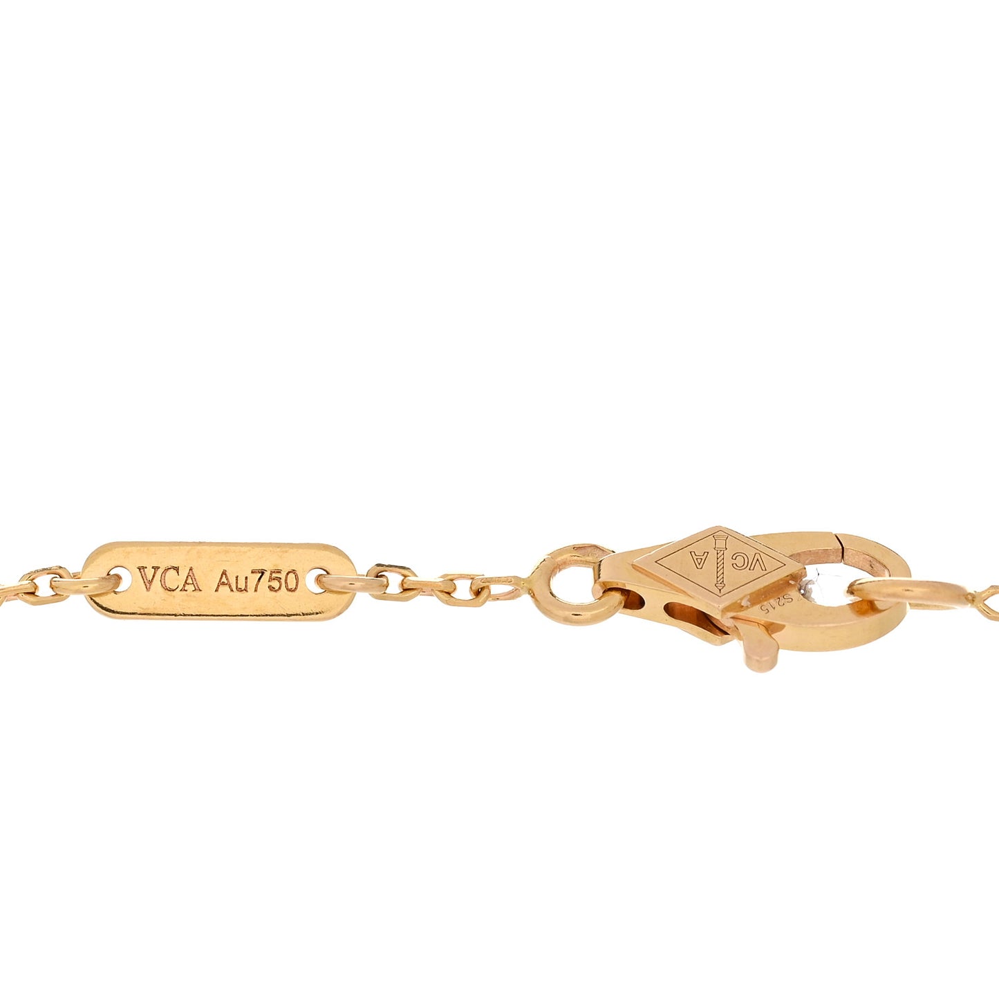 18K Rose Gold Carnelian Sweet Alhambra Bracelet