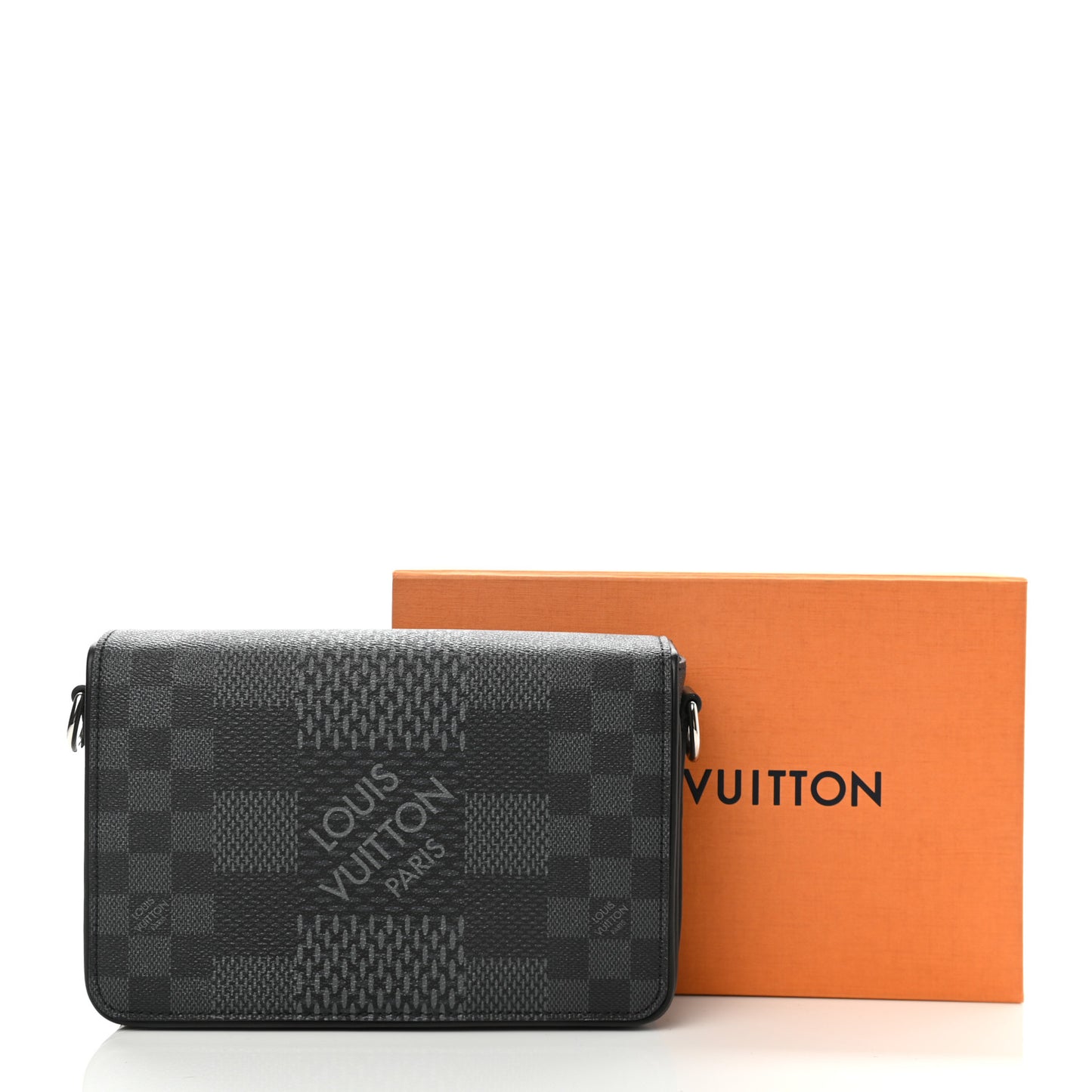 Damier Graphite 3D Studio Messenger