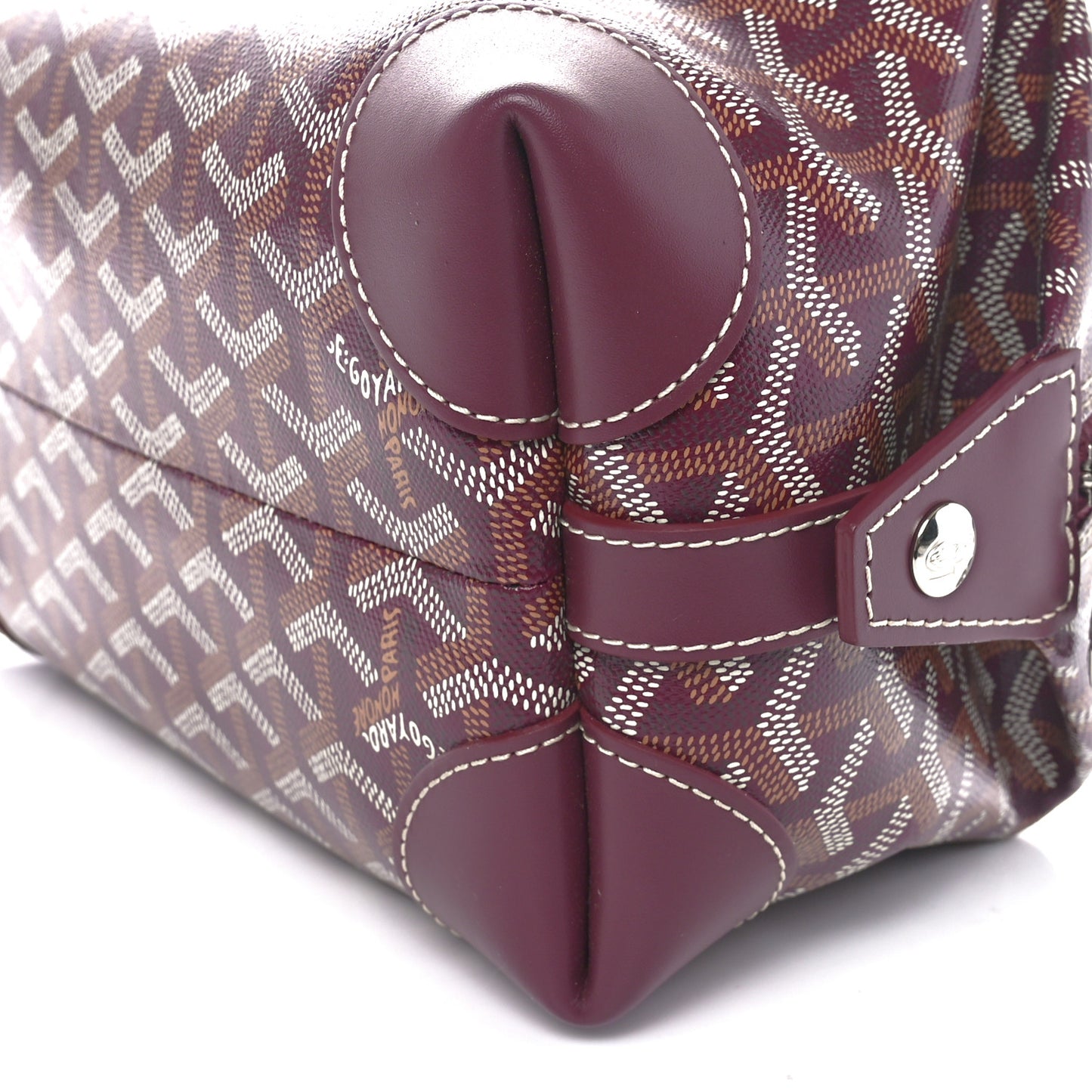 Goyardine Boeing 25 Trousse de Toilette Bordeaux