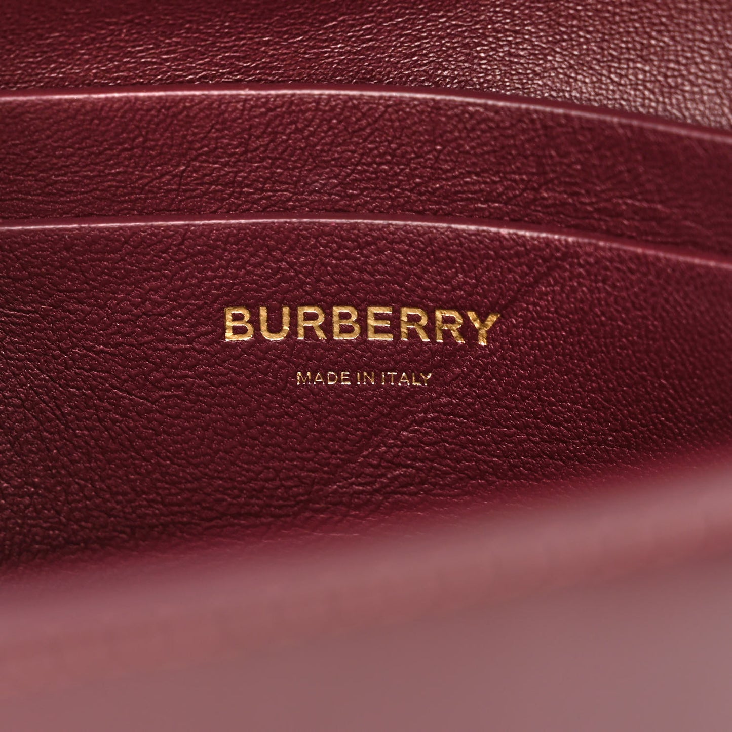 Smooth Calfskin Small Grace Bag Oxblood