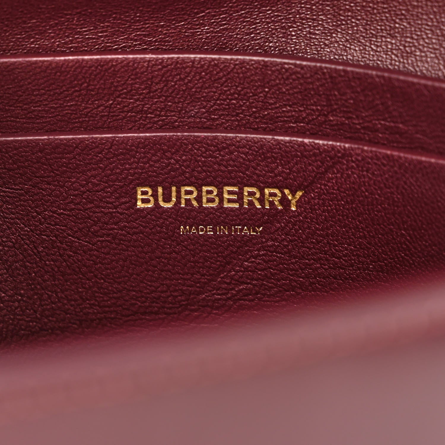 Burberry Smooth Calfskin Small Grace Bag Oxblood 6 of 11