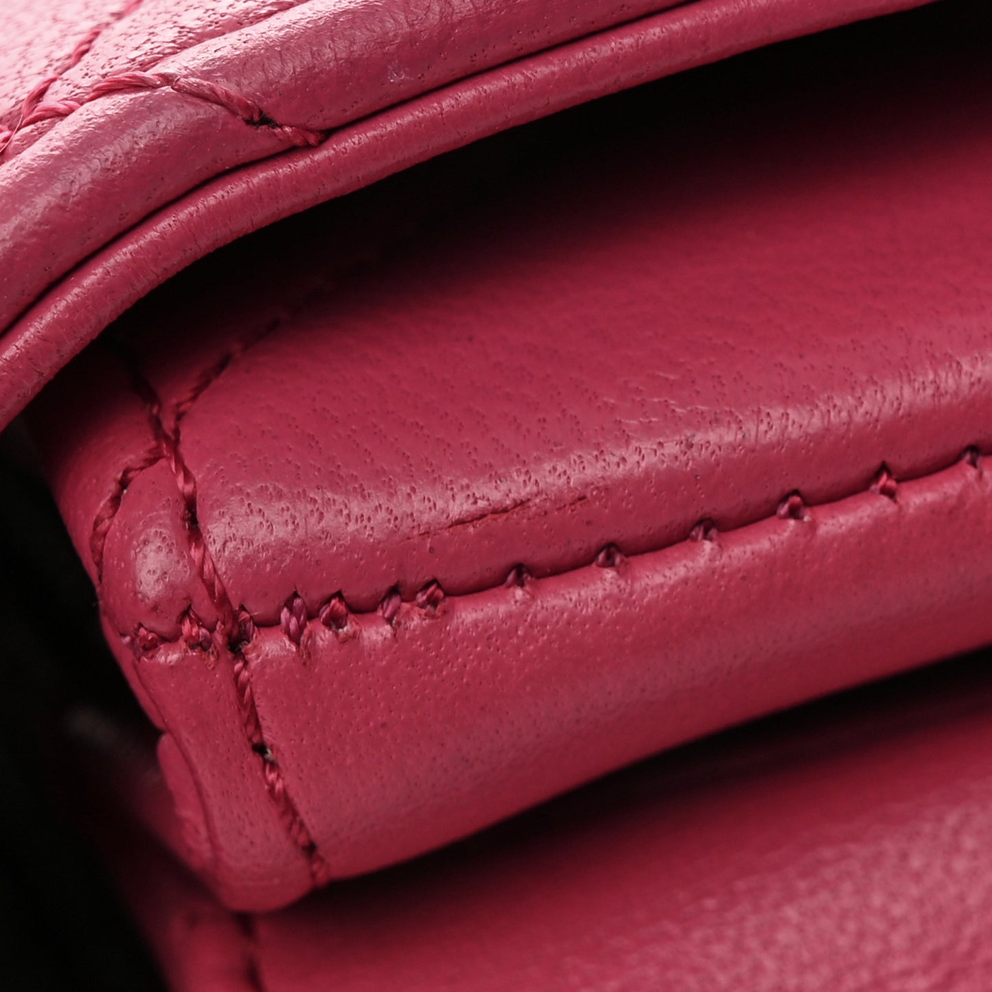 Lambskin Quilted Small Trendy CC Flap Dual Handle Bag Pink
