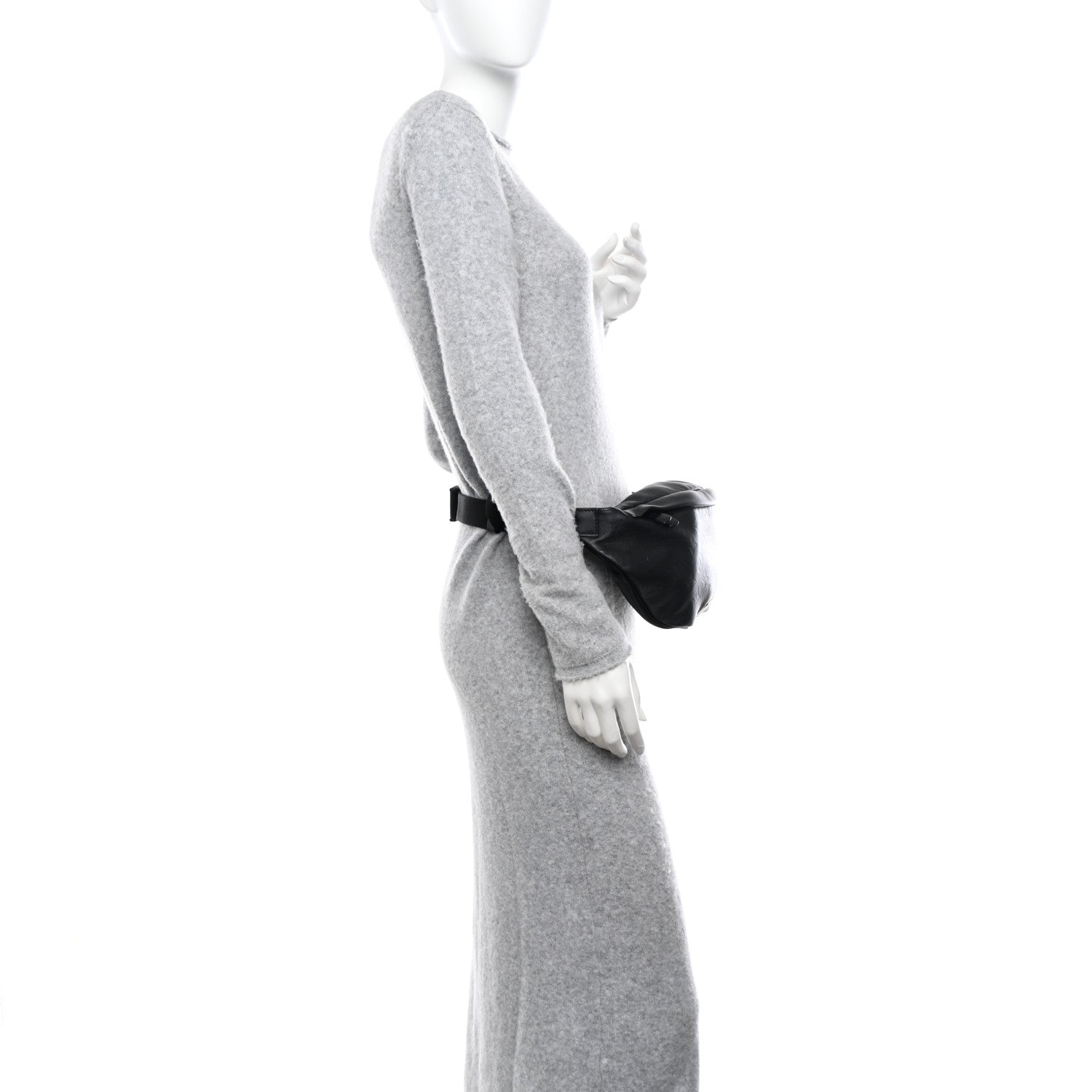 Louis Vuitton Calfskin Monogram Shadow Discovery Bumbag Black 2 of 9