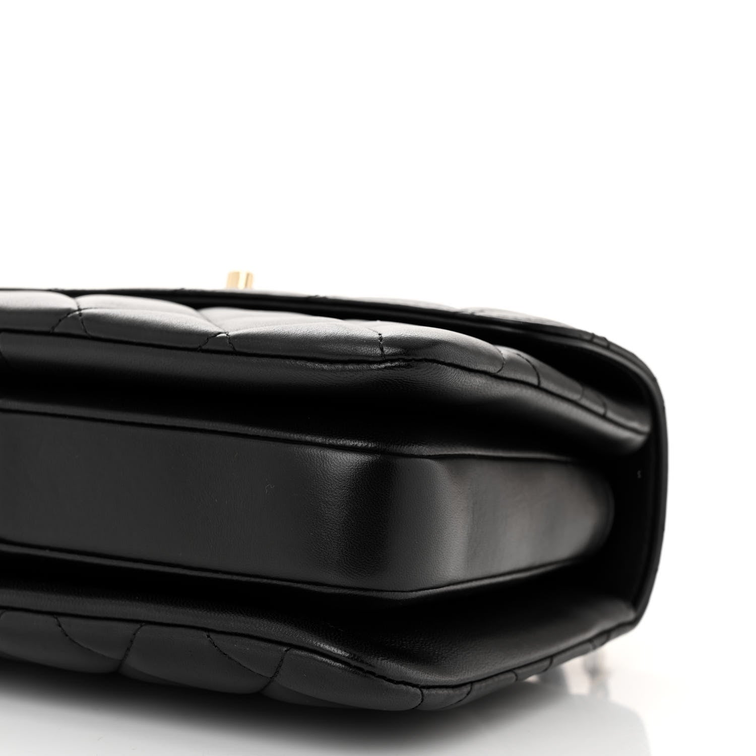 Chanel Lambskin Quilted Small Trendy CC Dual Handle Flap Bag Black 10 of 10