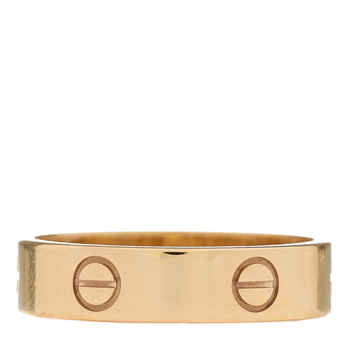 18K Yellow Gold 5.5mm LOVE Ring 64 10.75