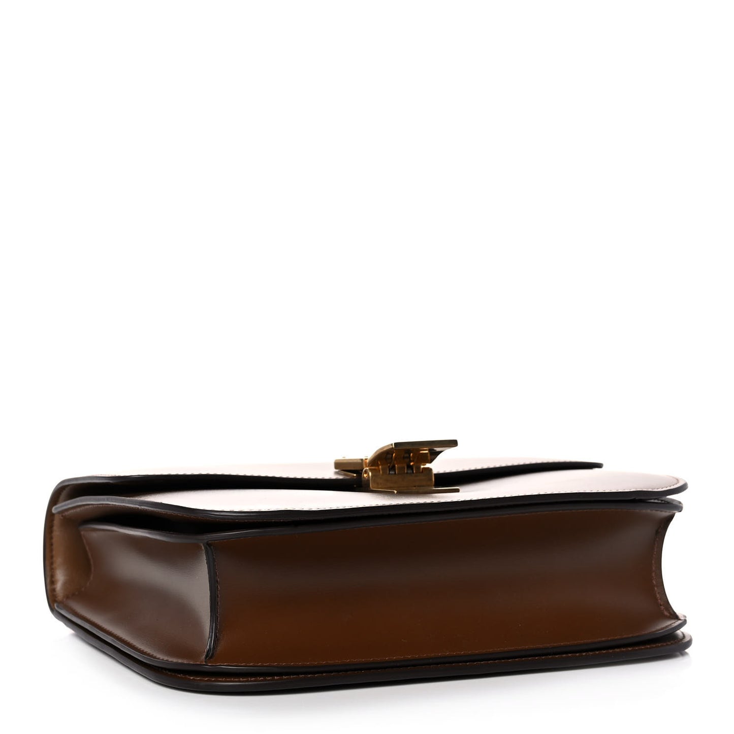 Box Calfskin Medium Classic Box Flap Bag Camel