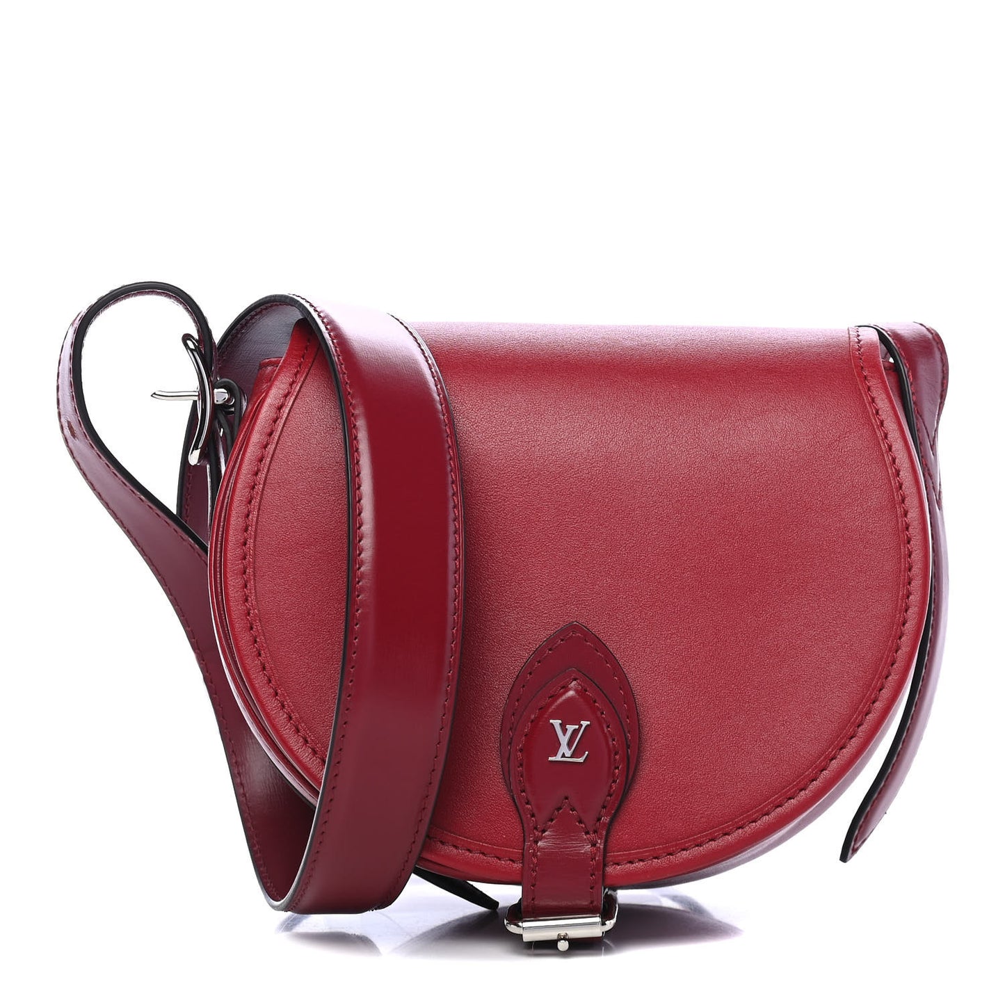 Calfskin Tambourin Red
