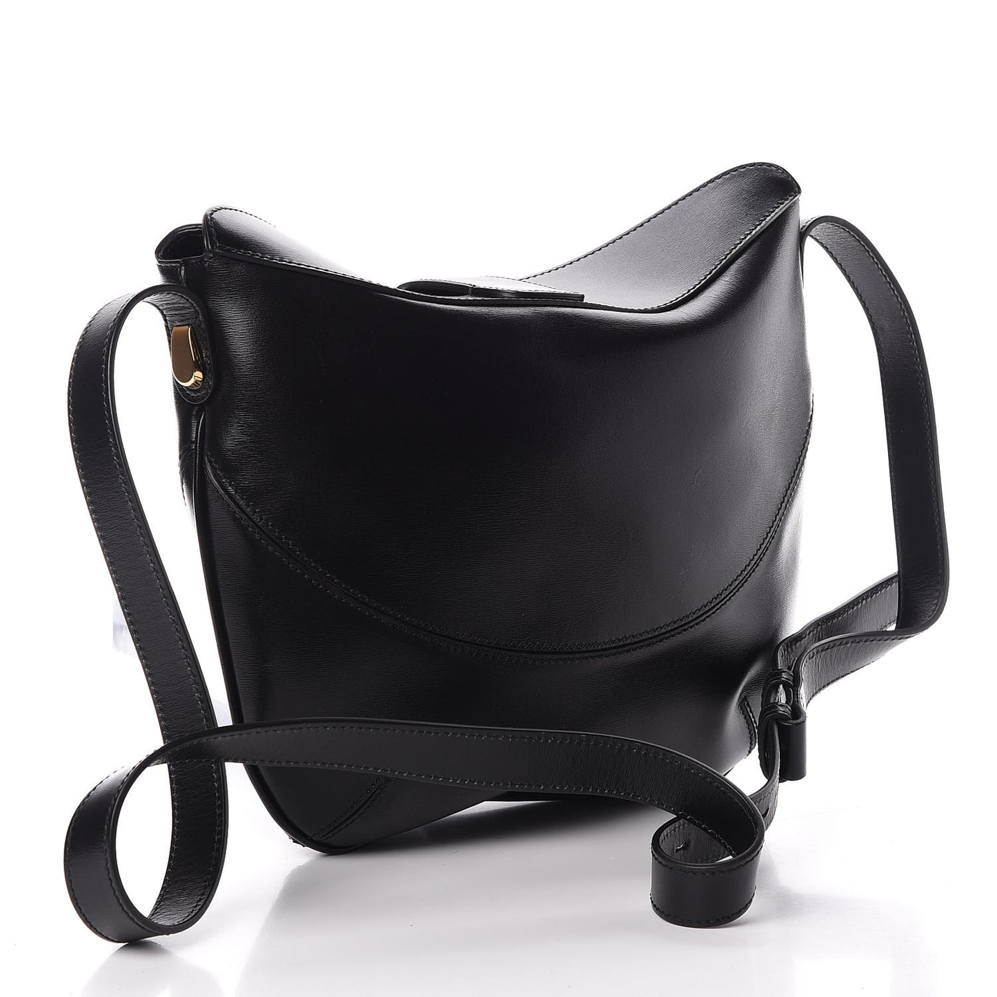 Calfskin Medium Arli Shoulder Bag Black