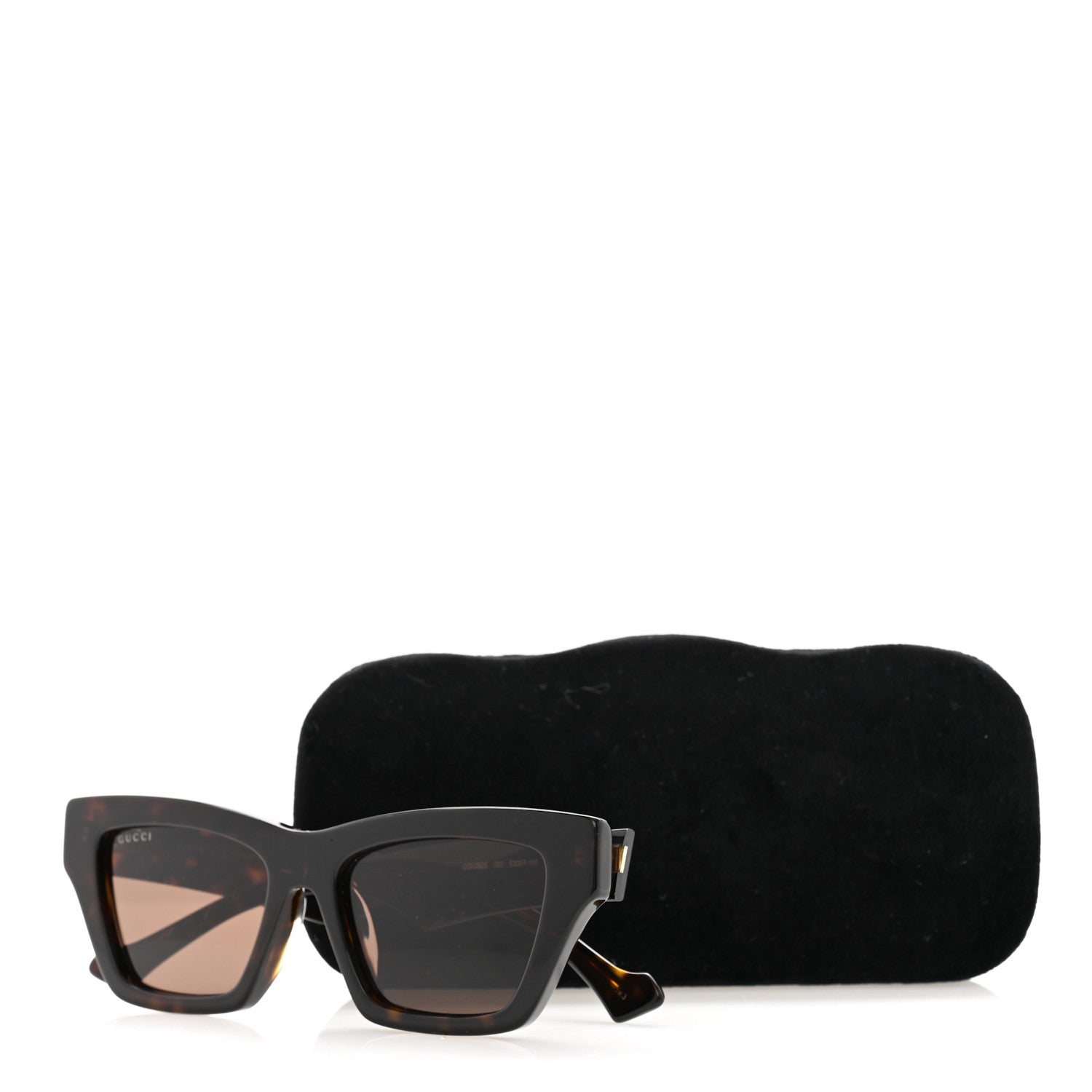 Gucci Cat Eye GG1753S Sunglasses Tortoise 8 of 8