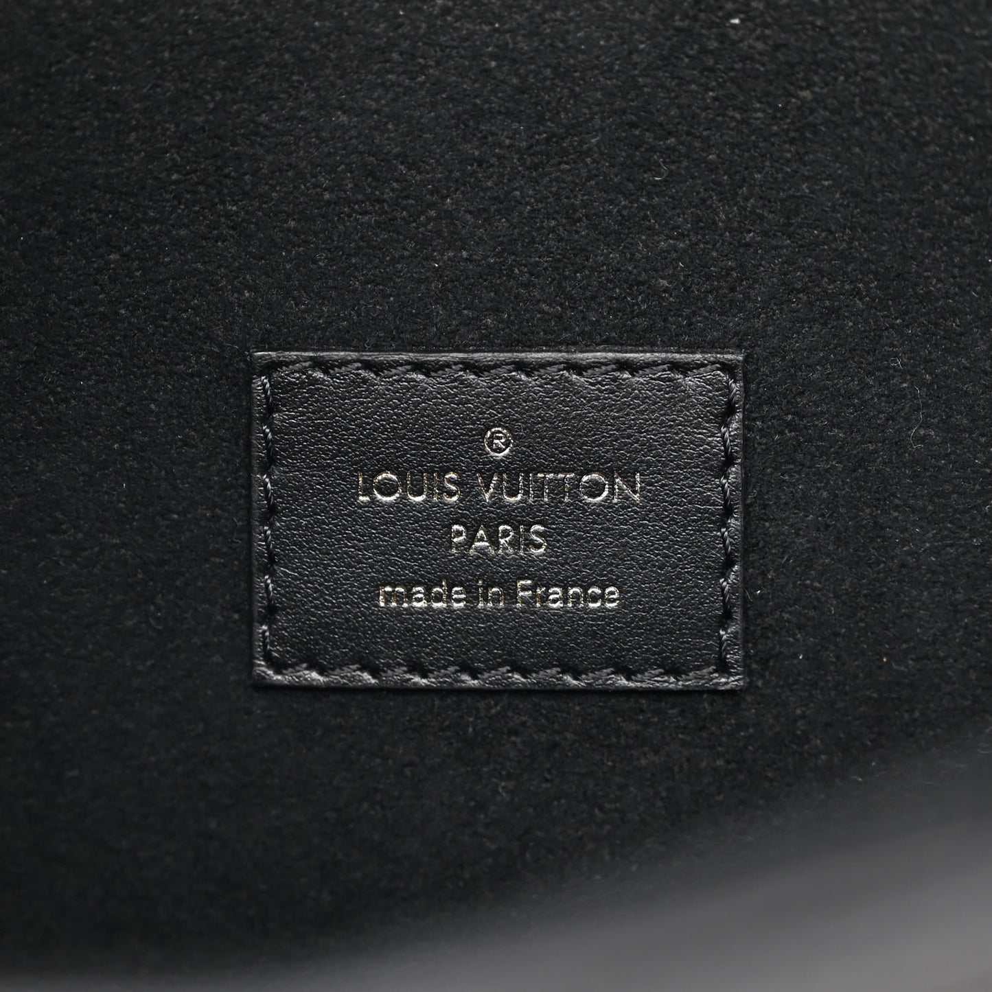 Empreinte Monogram Giant Broderies Pochette Metis Black