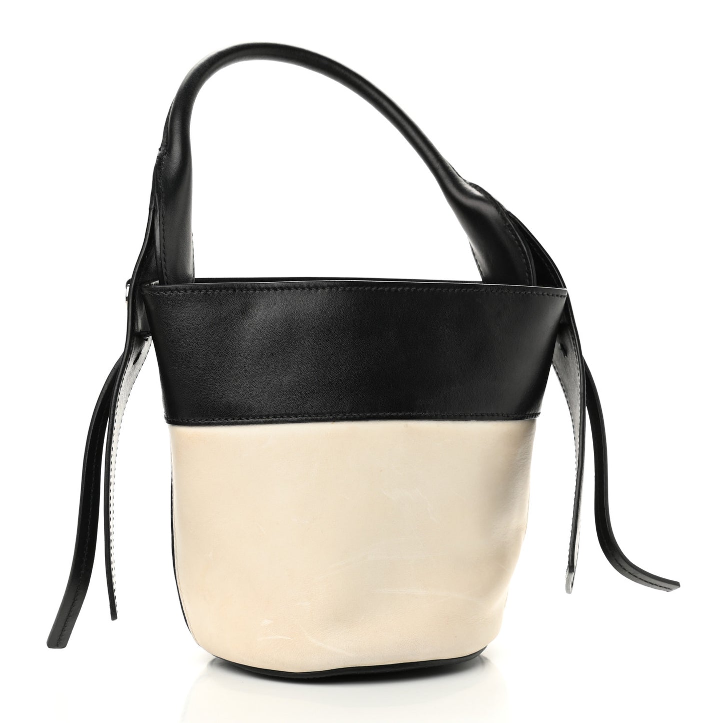 City Calf Ouverture Bucket Bag Talco Black
