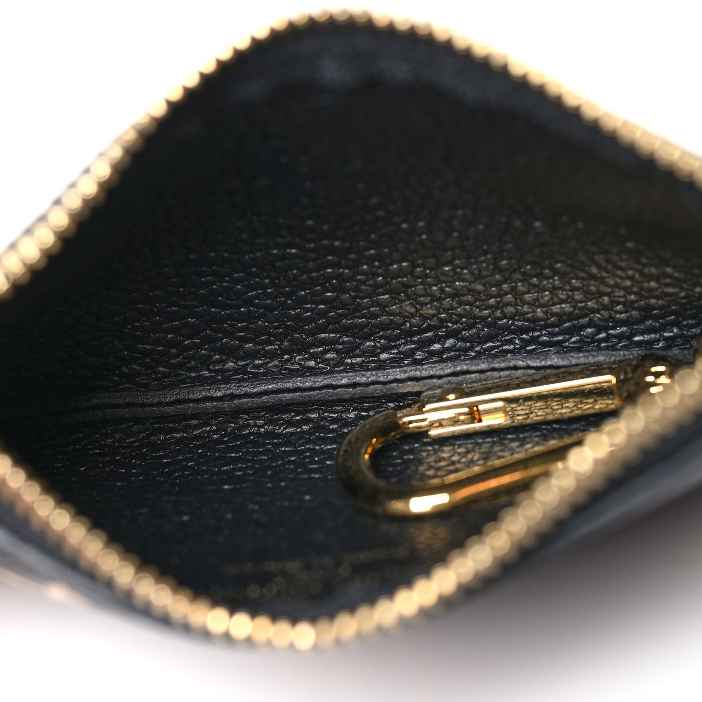 Empreinte Monogram Giant Key Pouch Black Beige