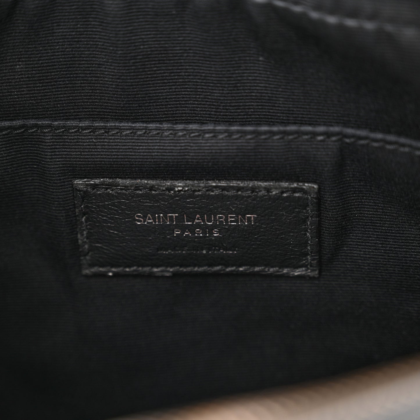 Calfskin Matelasse Monogram Lou Camera Bag Black
