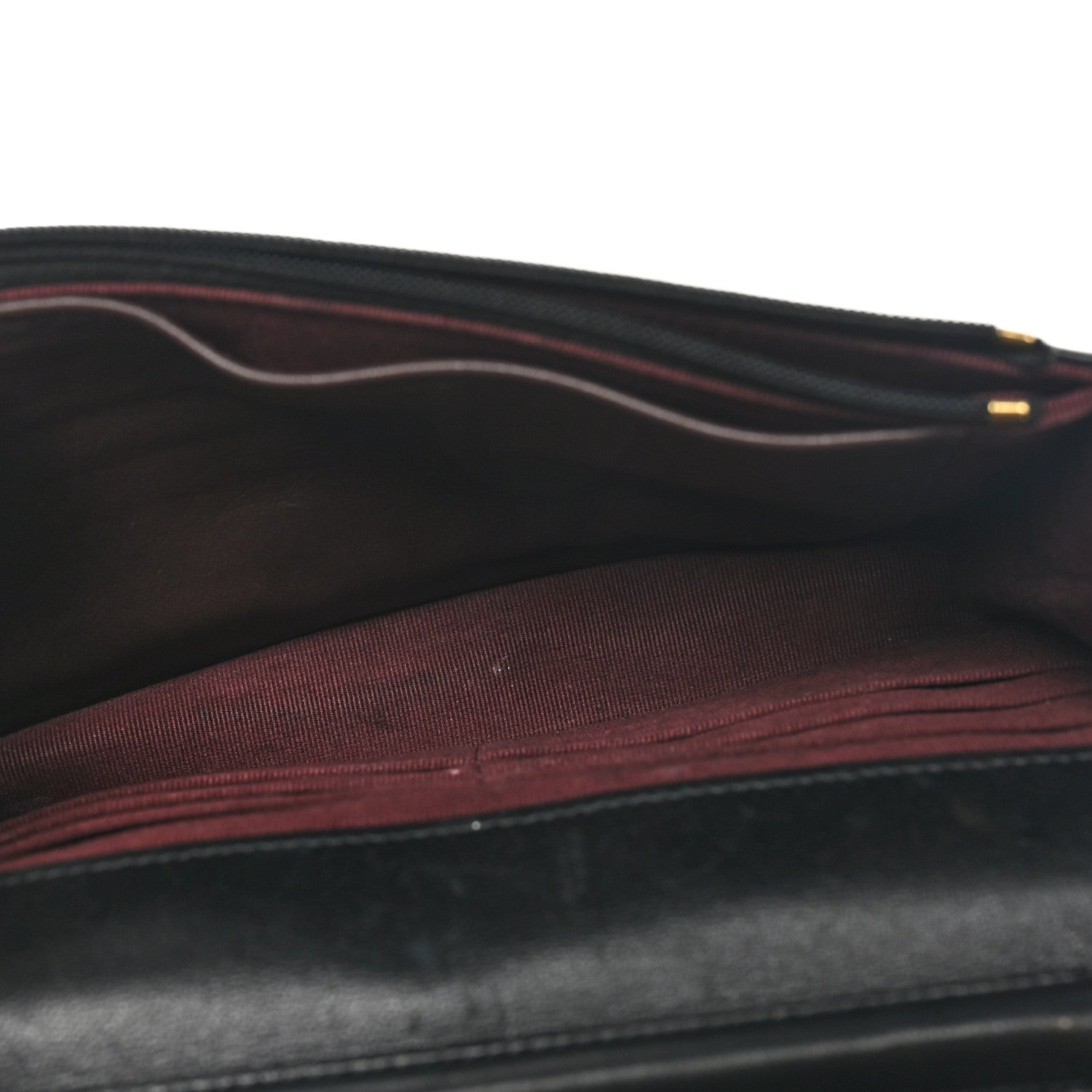 Chanel Lambskin Quilted Wallet On Chain WOC Black 5 of 11