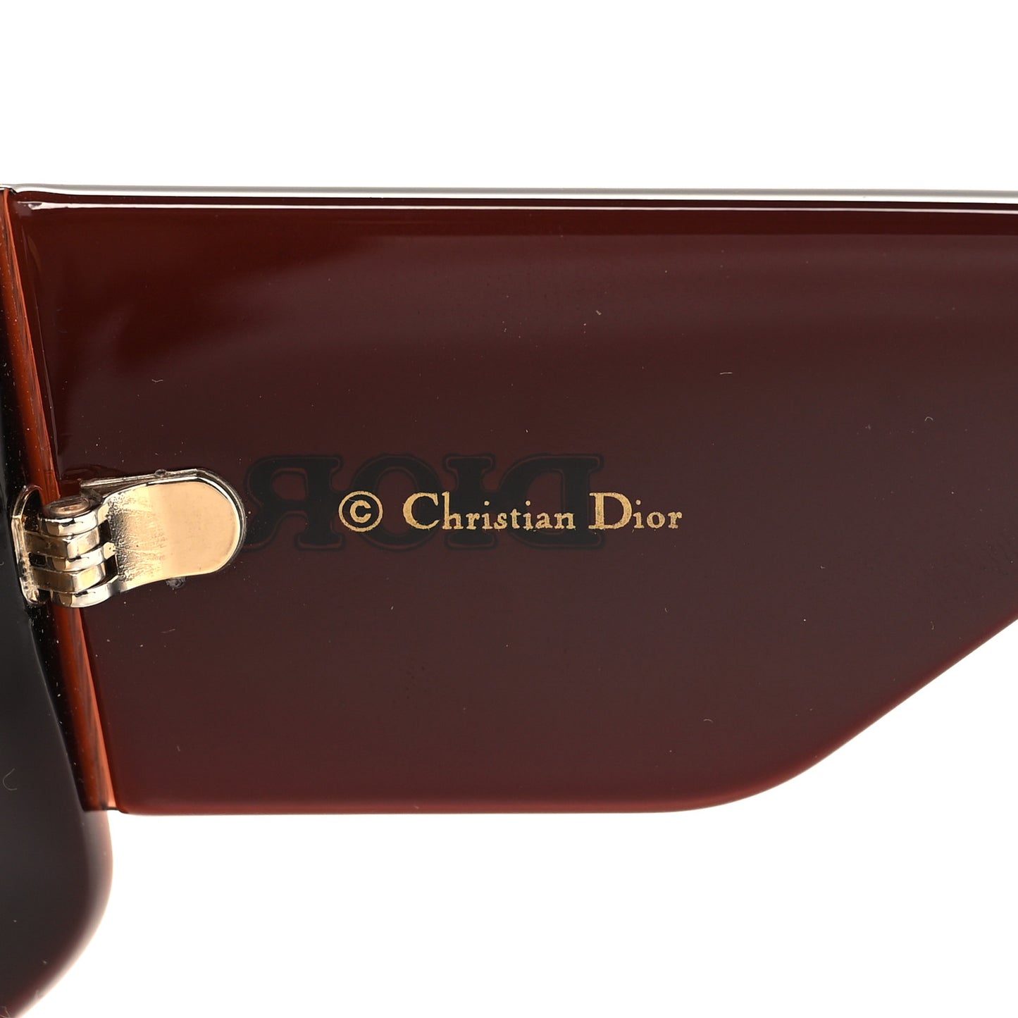 Acetate Dior SoLight2 Square Sunglasses Brown