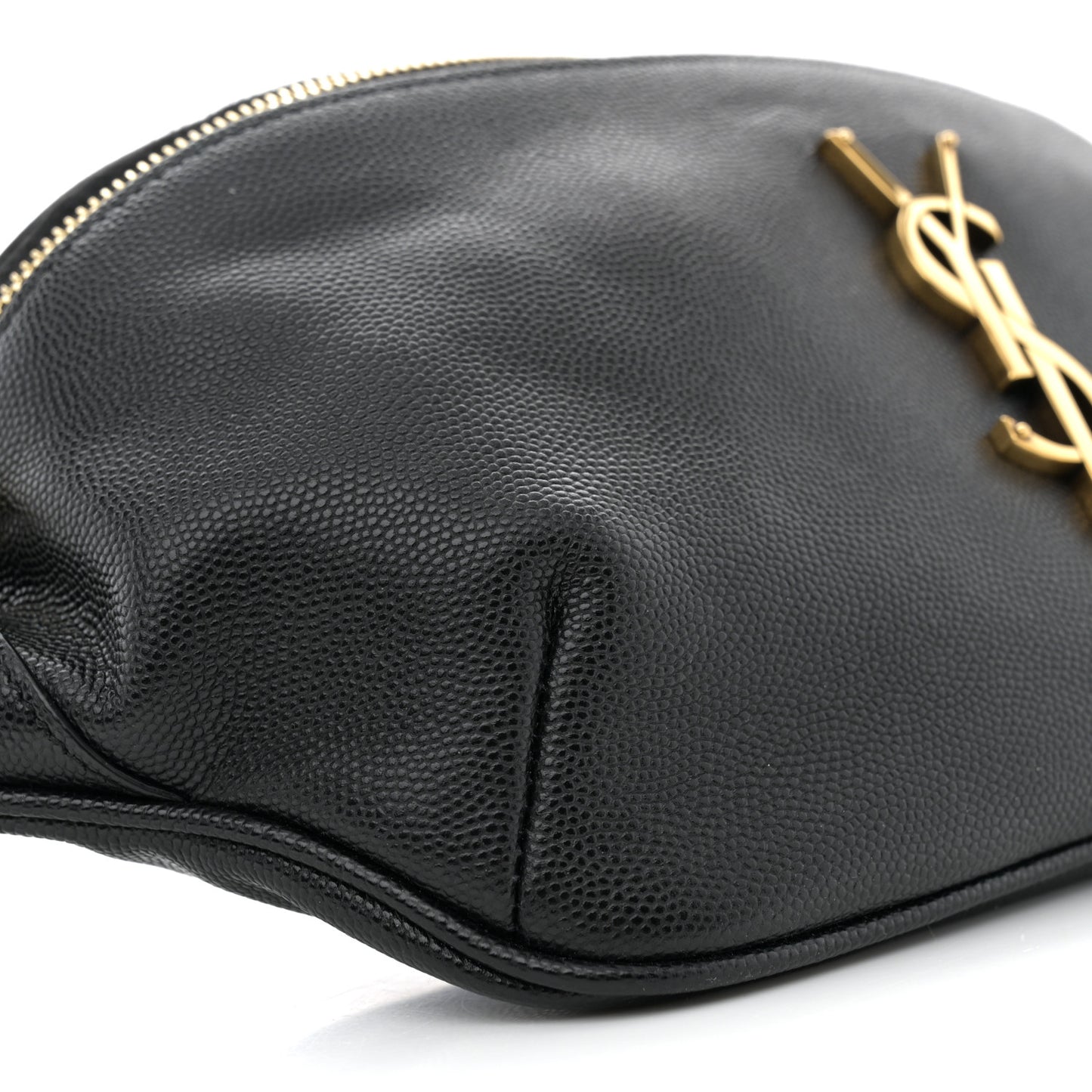 Grain De Poudre Monogram Belt Bag Black