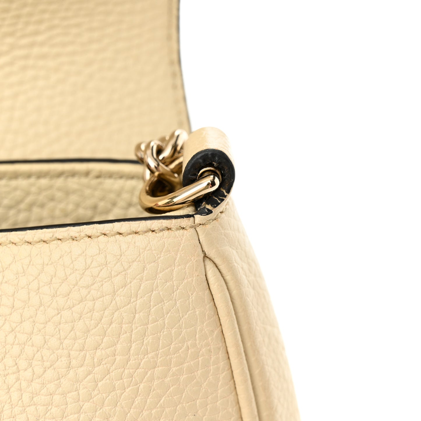 Cellarius Calfskin Medium Soho Flap Crossbody Ivoire