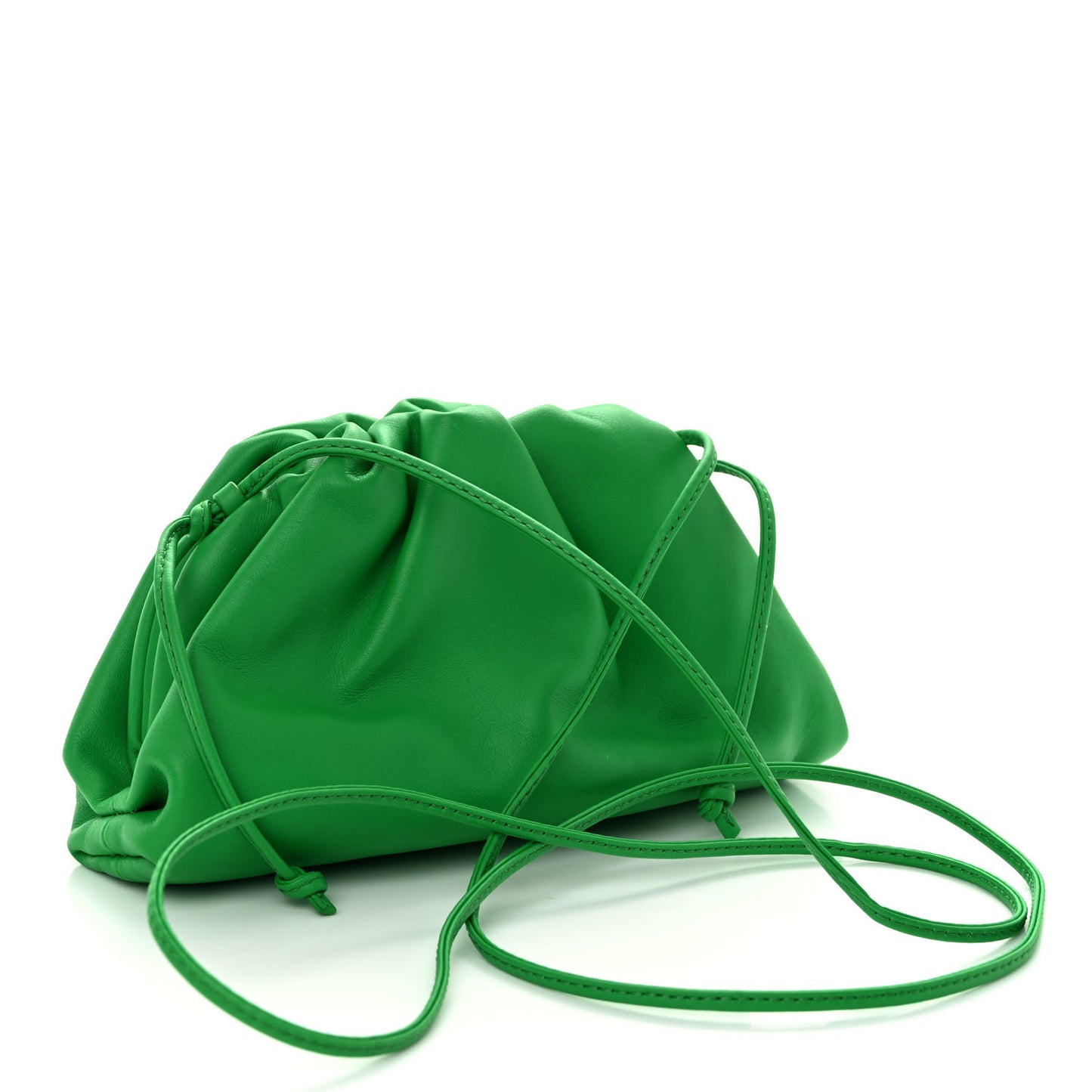 Butter Calfskin The Mini Pouch Parakeet