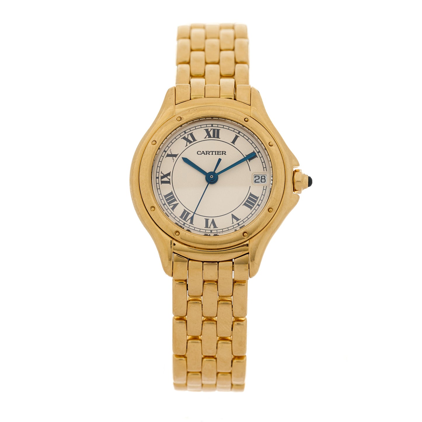 18K Yellow Gold 26mm Cougar Quartz Watch