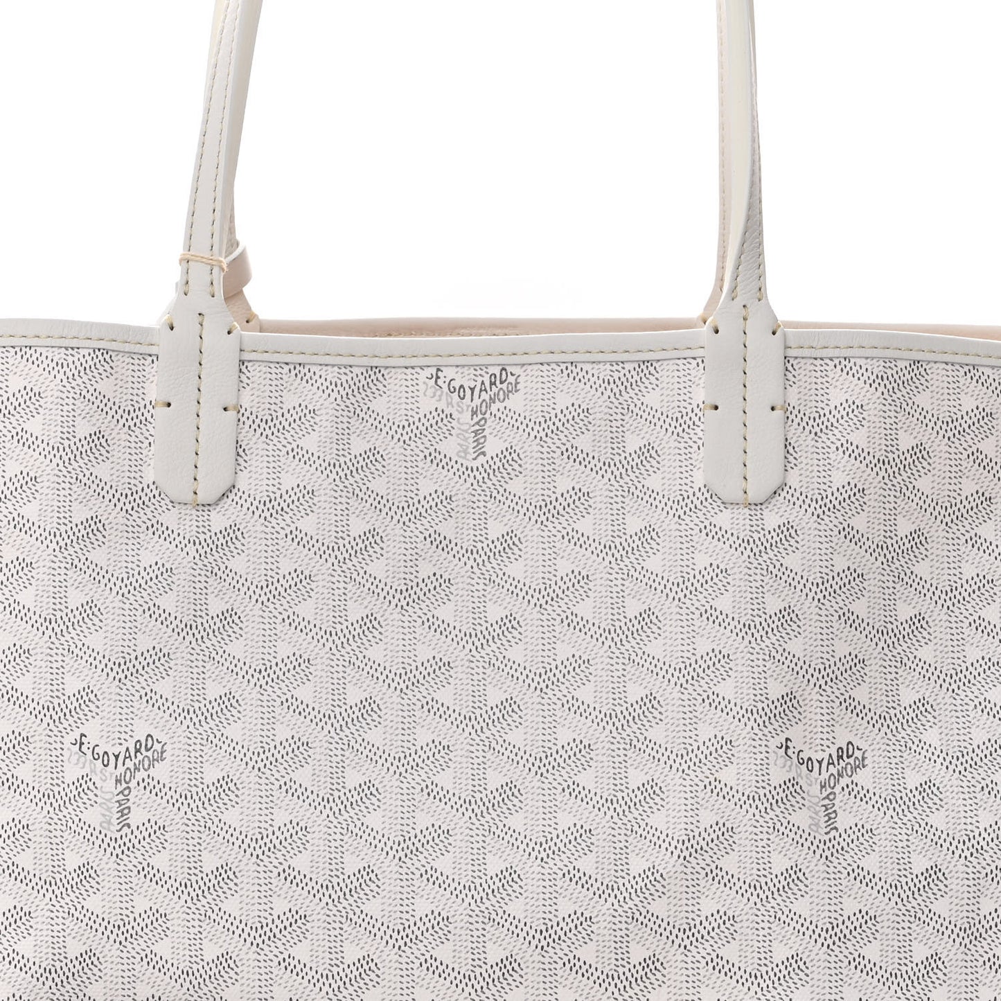 Goyardine Saint Louis PM White
