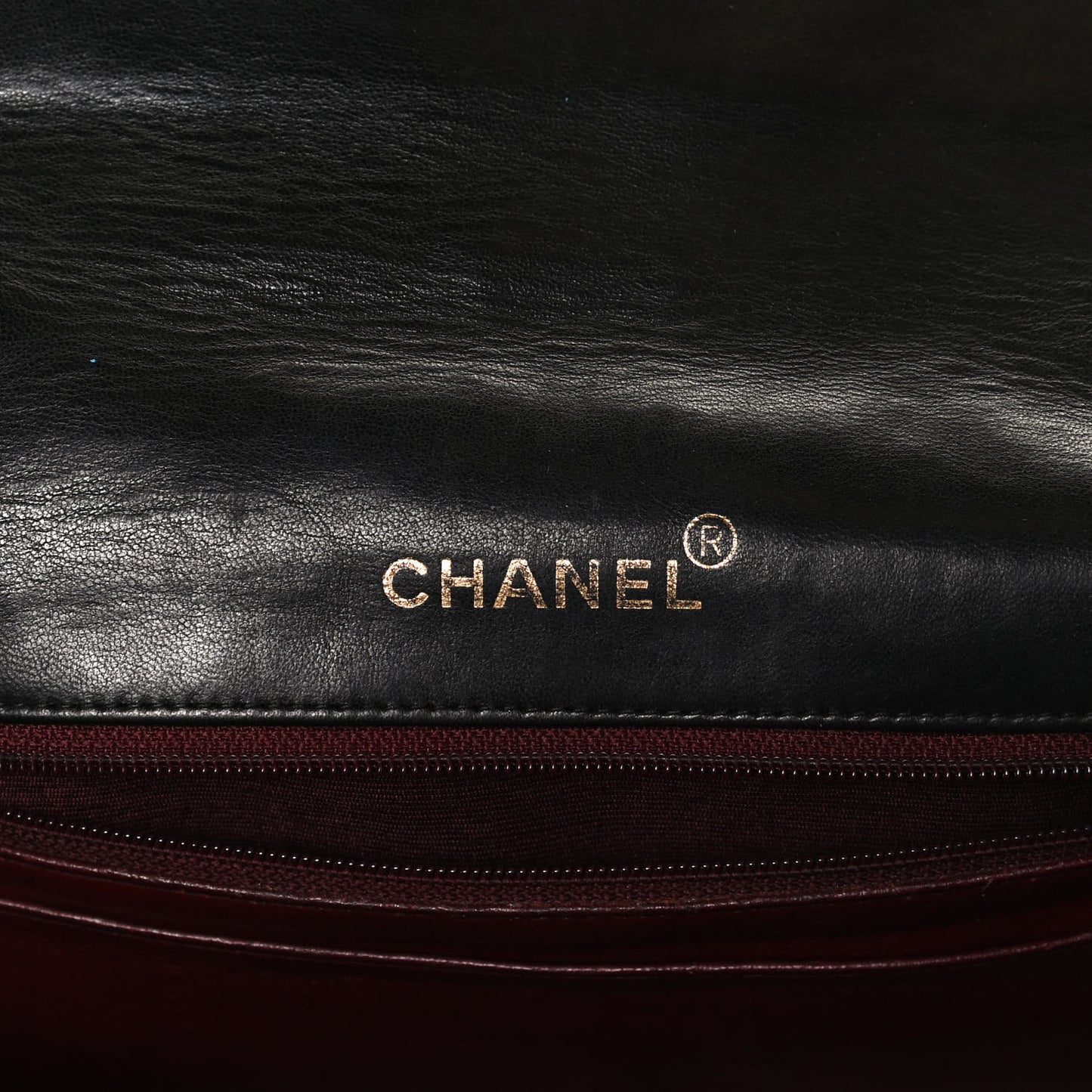 Lambskin Quilted Medium Single Flap Black