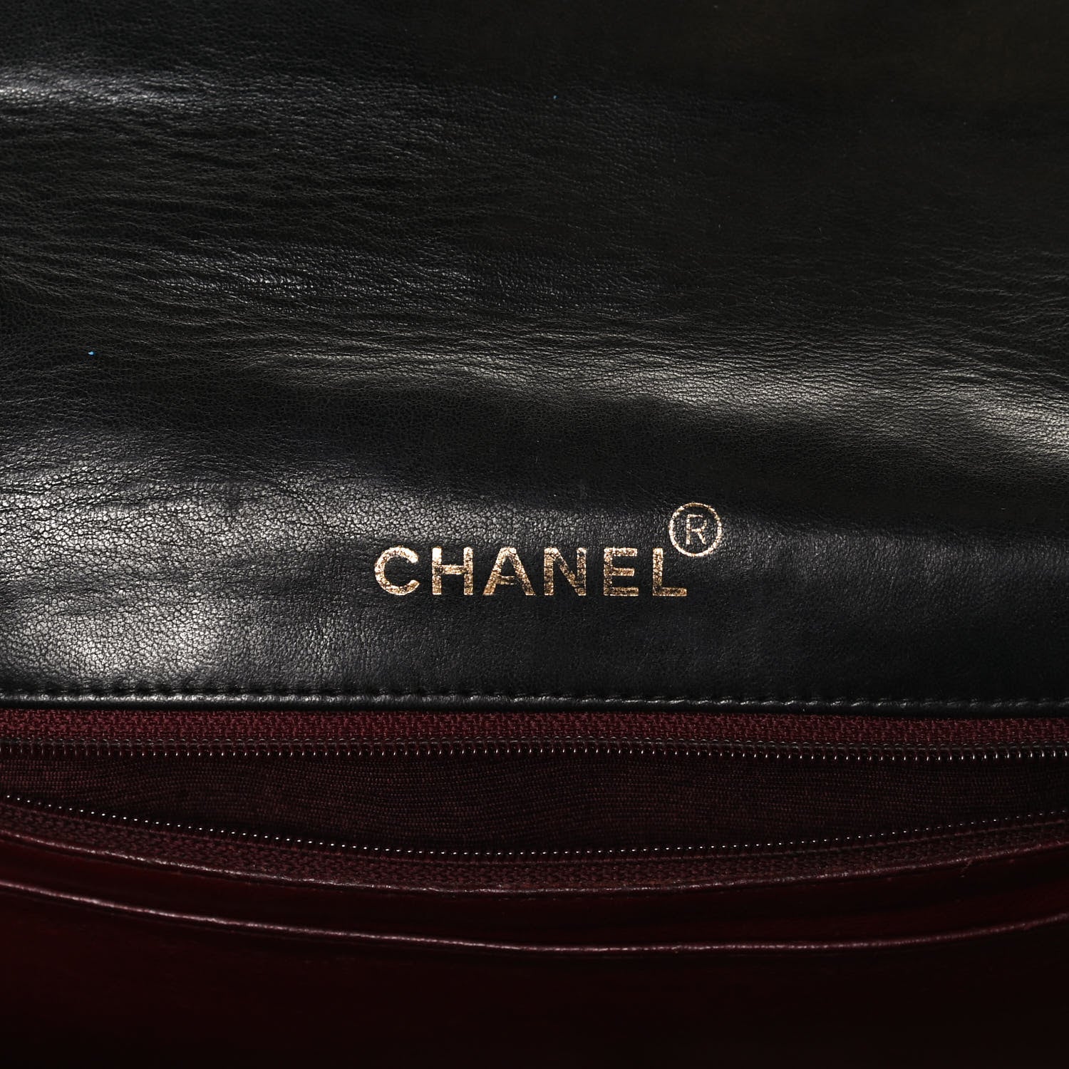 Chanel Lambskin Quilted Medium Single Flap Black 6 of 10