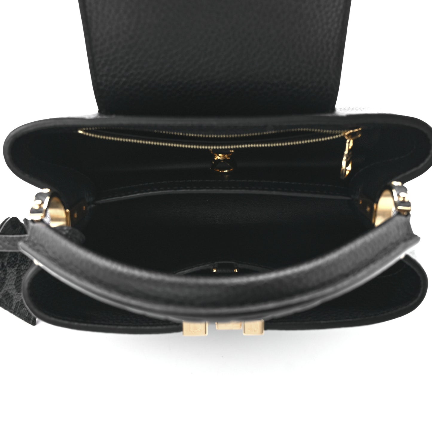 Taurillon Capucines Leopard BB Black