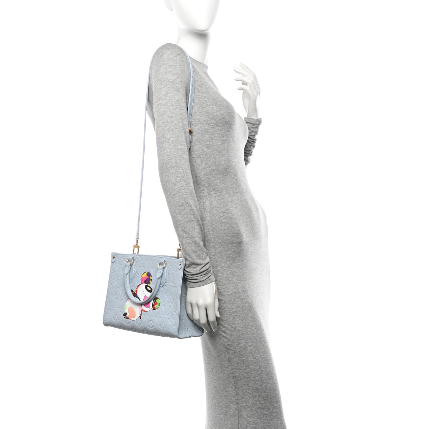 LV X TM Empreinte Monogram Onthego PM Washed Blue