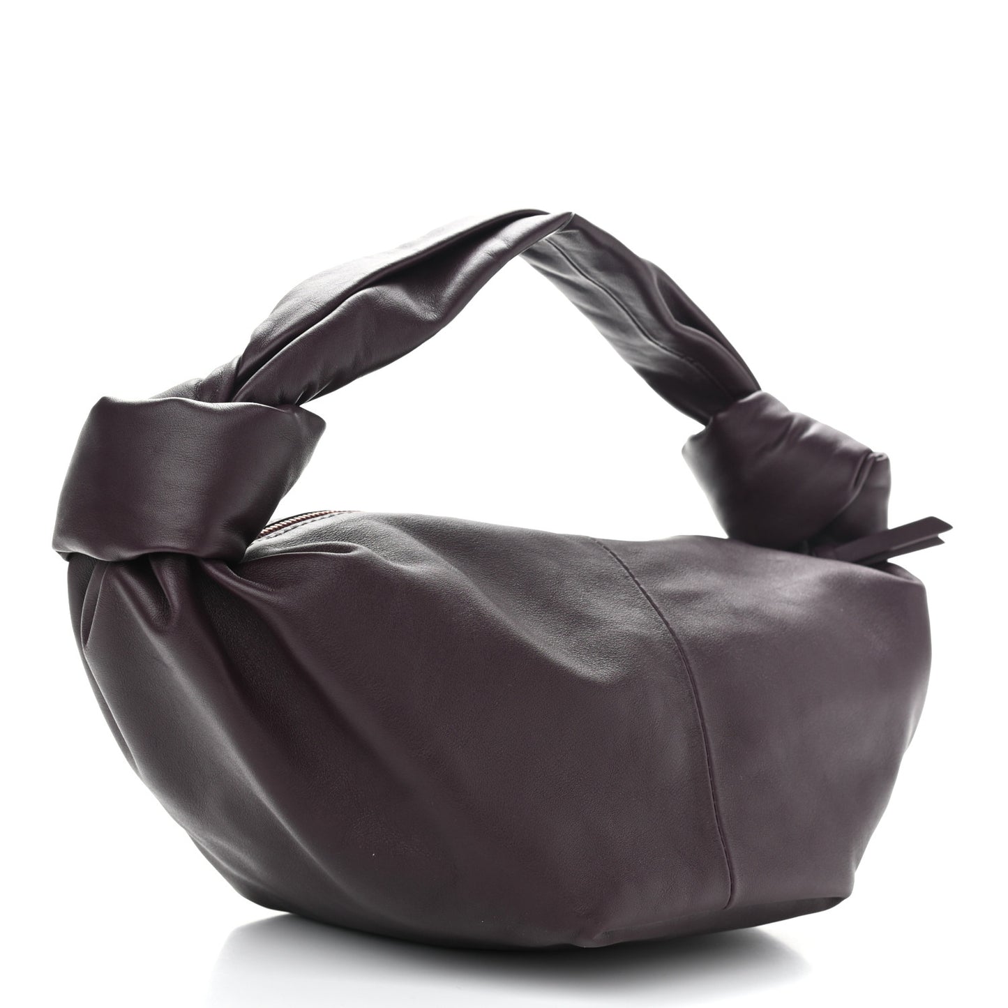 Nappa Mini Double Knot Bag Grape