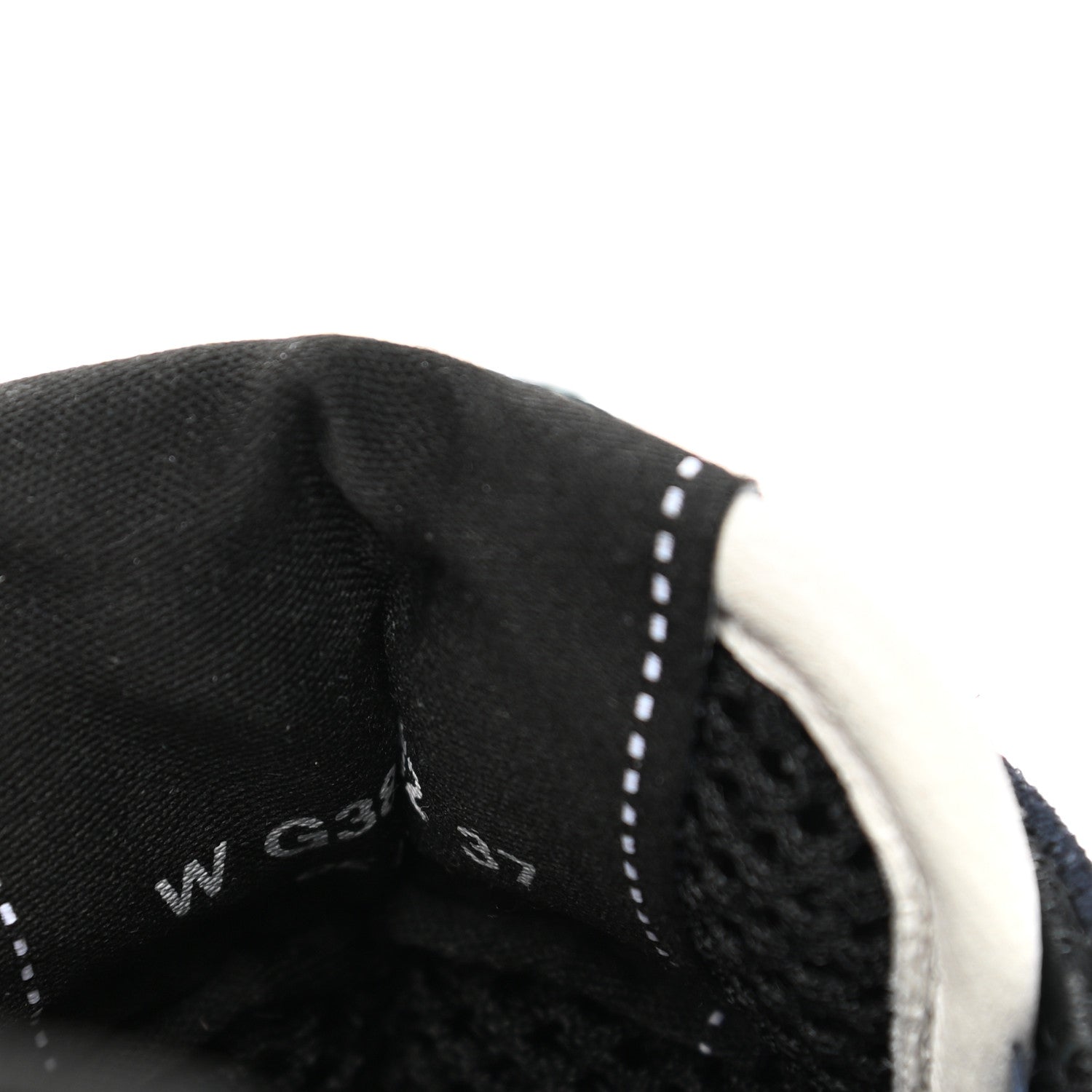 Chanel Suede Calfskin CC Sneakers 37 Blue Navy Dark Navy 7 of 8