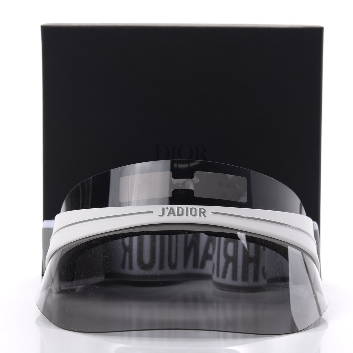 Mirrored DiorClub1 Sun Visor Grey