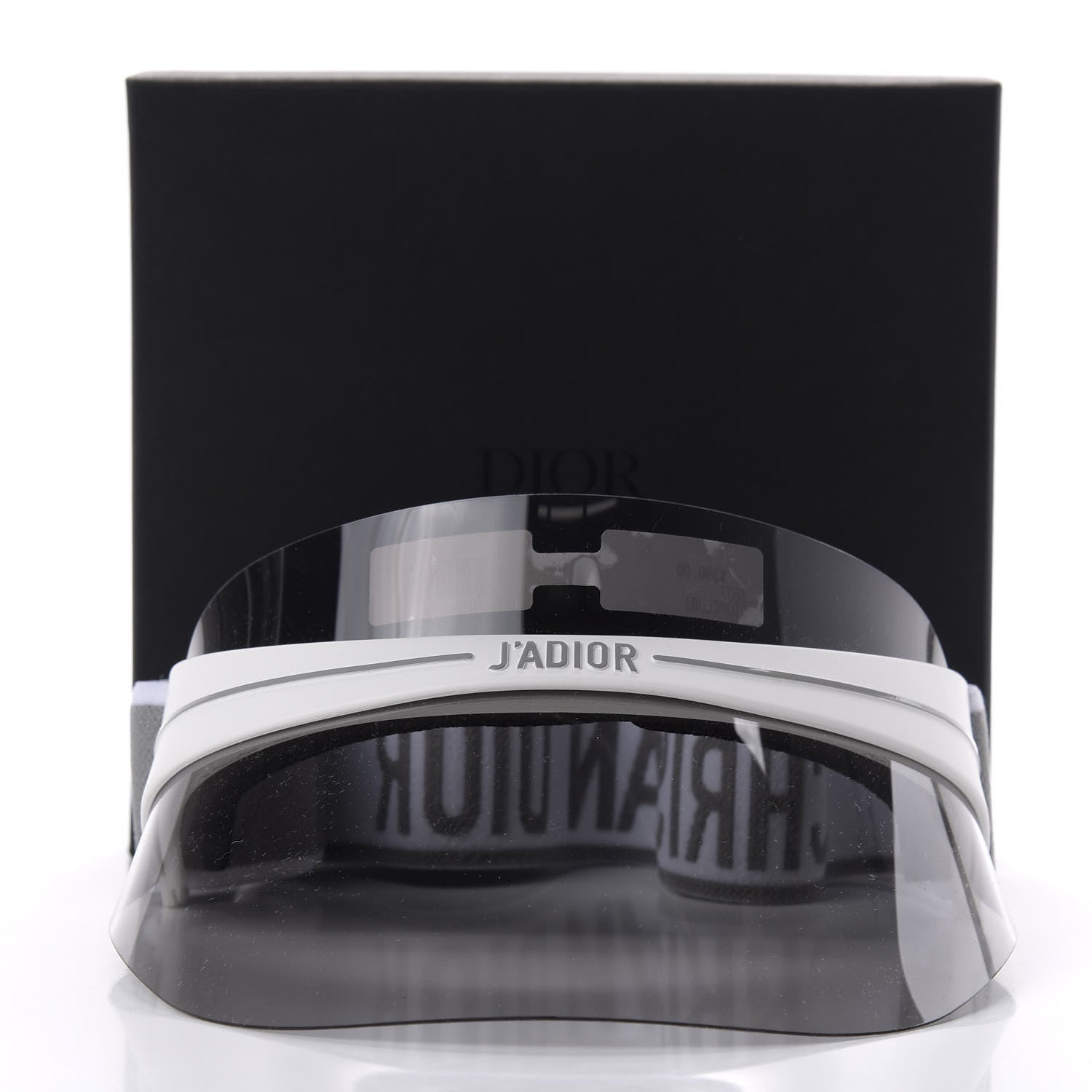 Christian Dior Mirrored DiorClub1 Sun Visor Grey 8 of 8