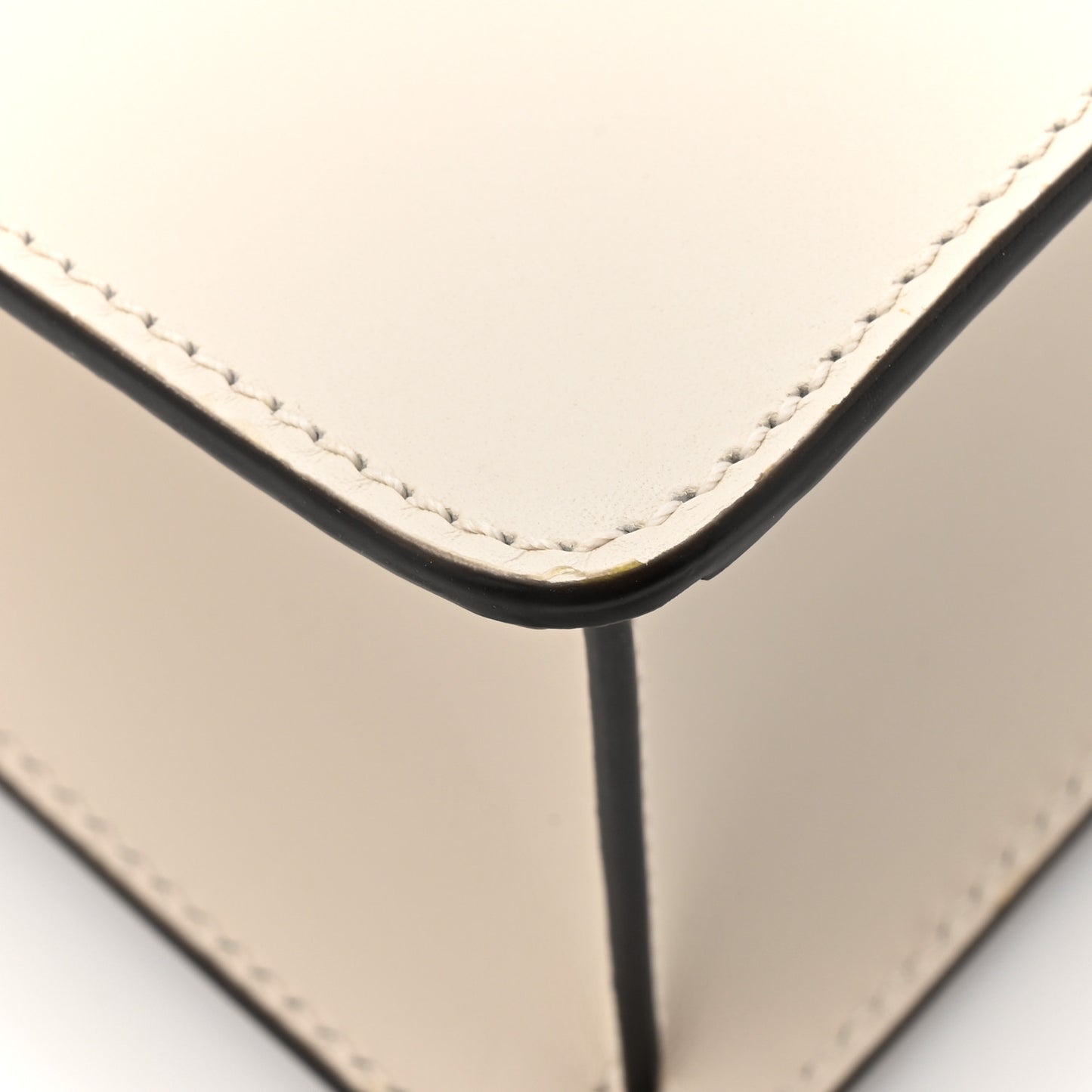 Calfskin Small Sylvie Shoulder Bag Off White