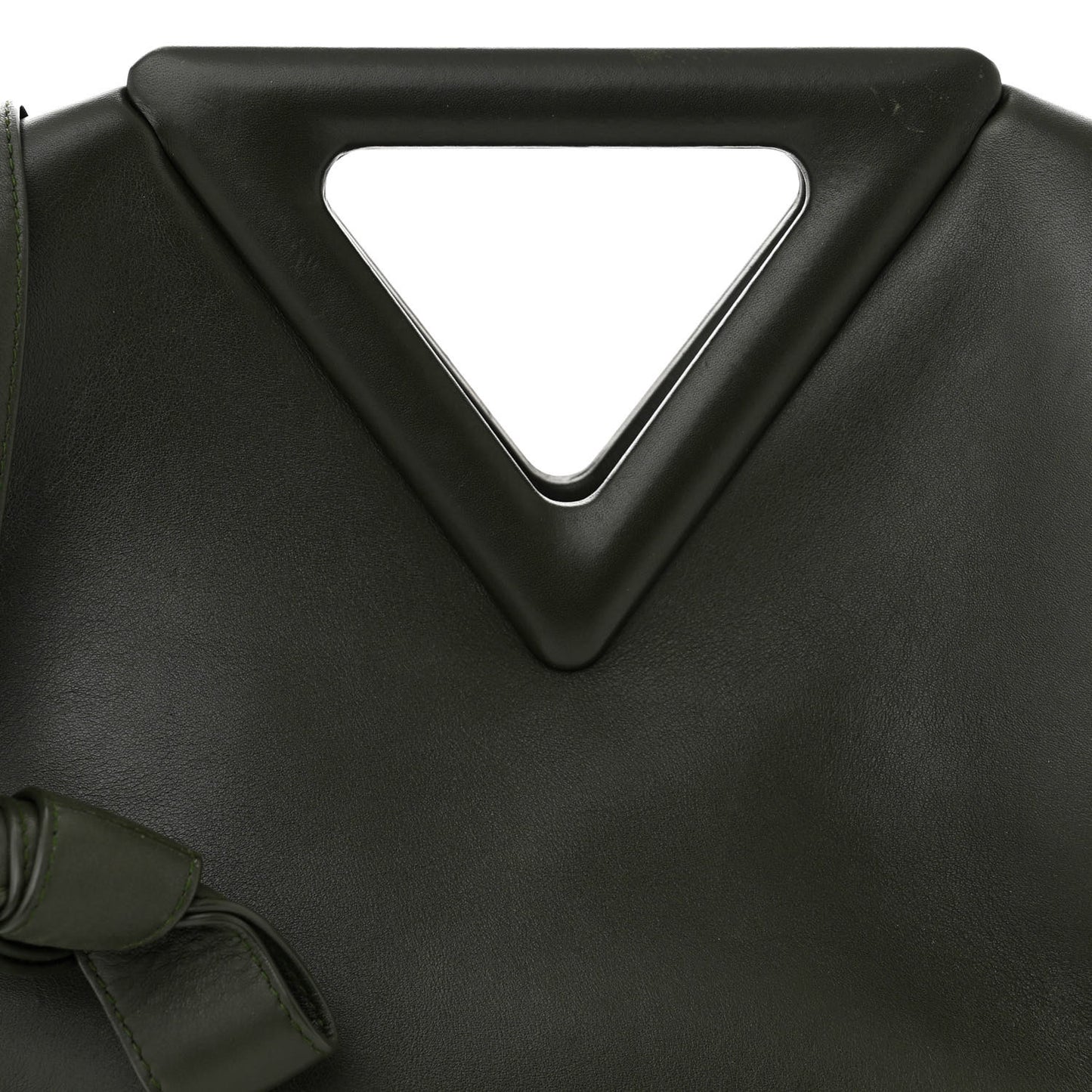 Calfskin Large The Point Triangle Bag Camping
