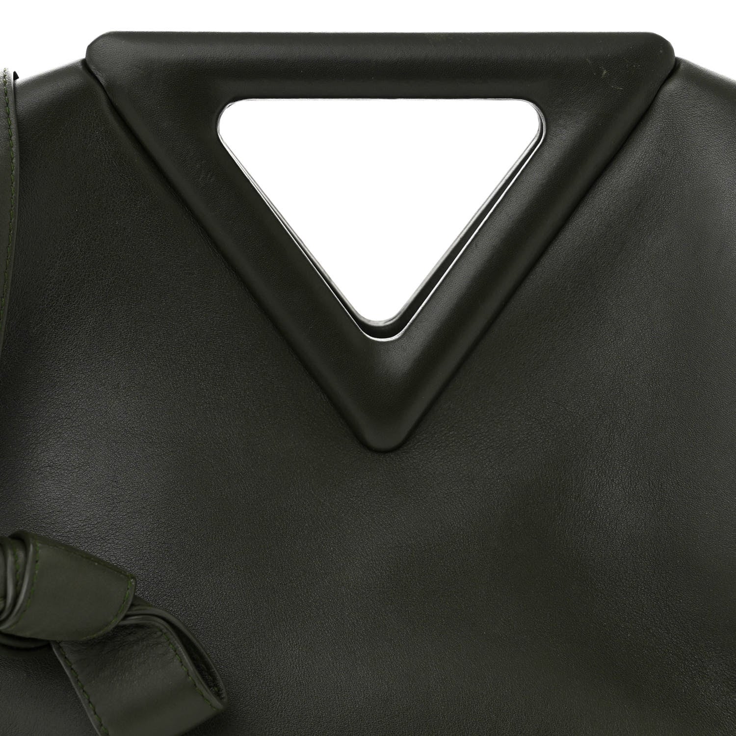 Bottega Veneta Calfskin Large The Point Triangle Bag Camping 7 of 10