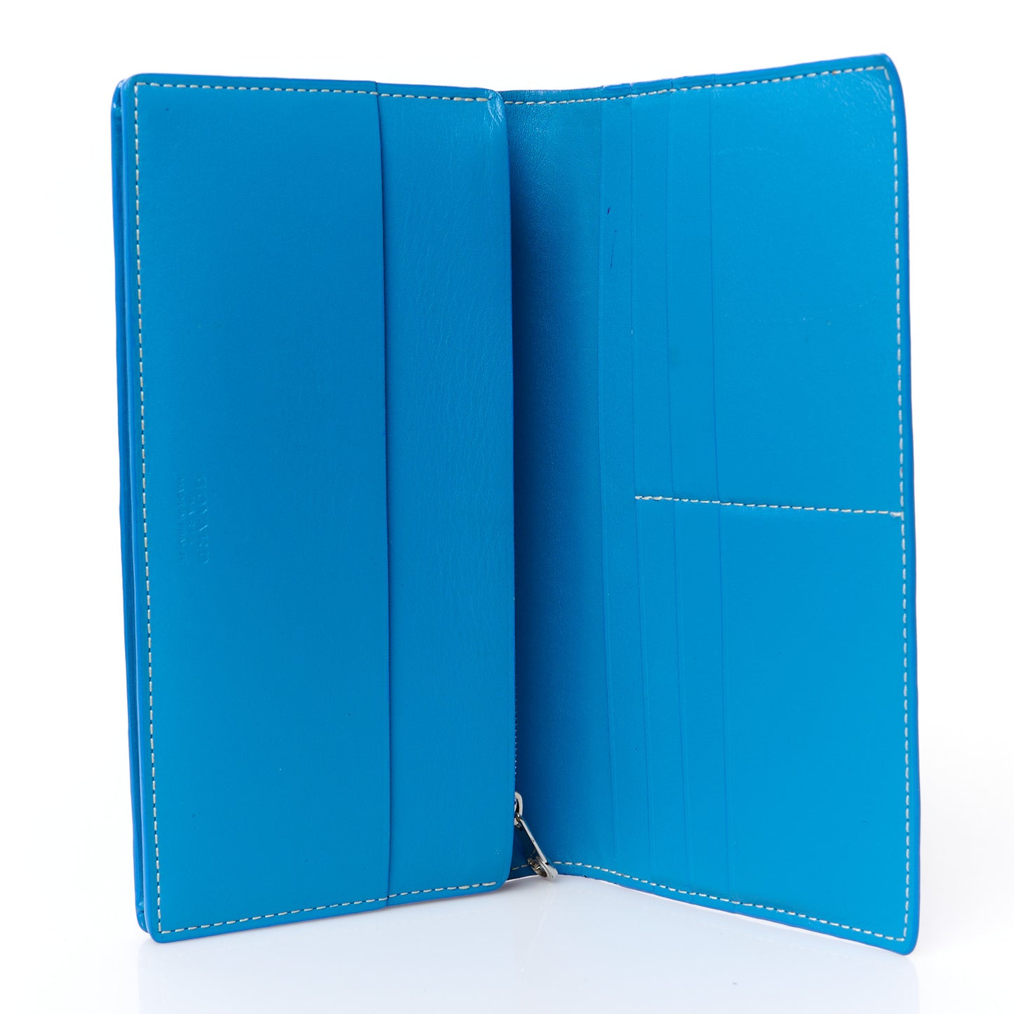 Goyardine Richelieu Wallet Sky Blue